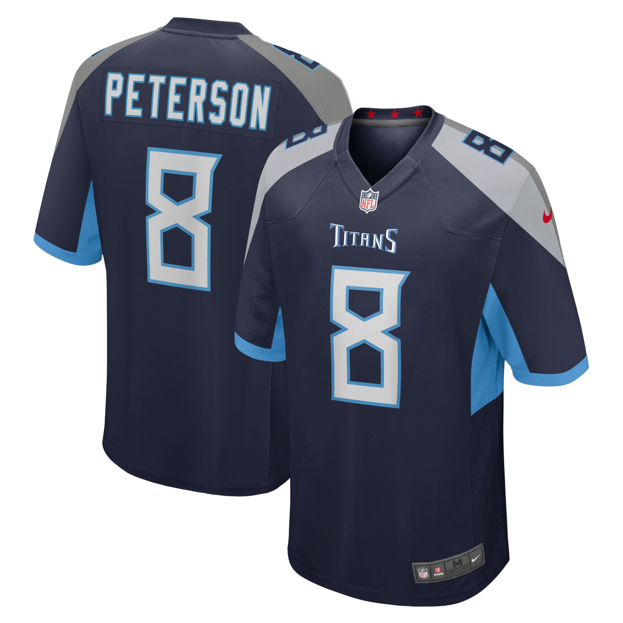 Adrian Peterson Tennessee Titans Nike Game Jersey - Navy - PersonalJerseys