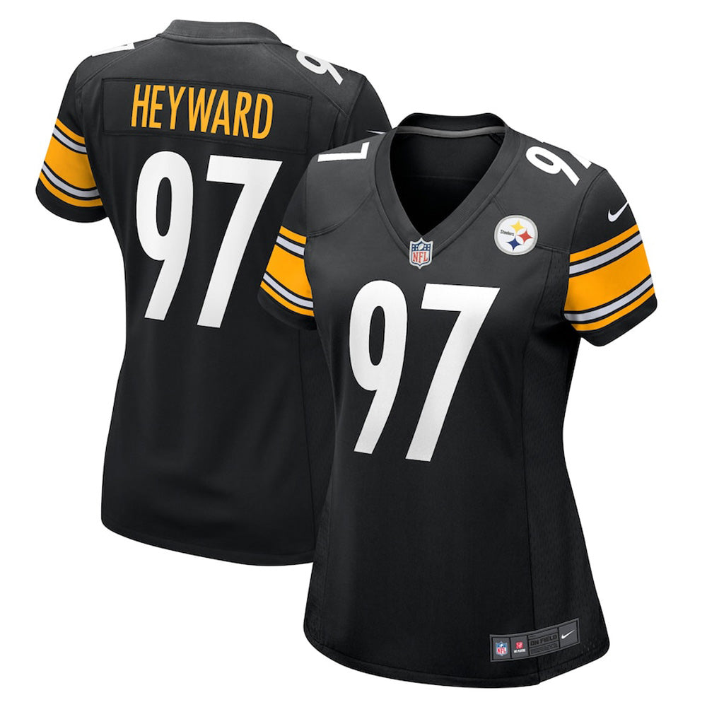 Women's Pittsburgh Steelers Cam Heyward Game Jersey - Black - PersonalJerseys