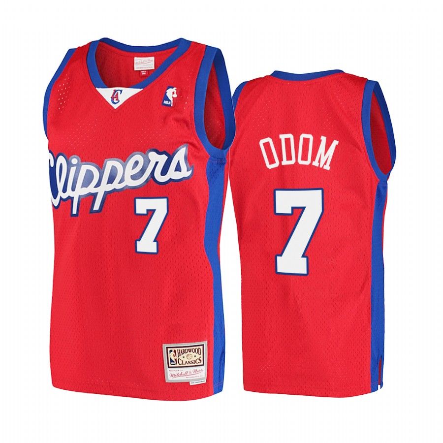 Lamar Odom LA Clippers Red Jersey Hardwood Classics 2001-02 - Friend Lounge Store - Shop for All Things Jerseys Sports - PersonalJerseys