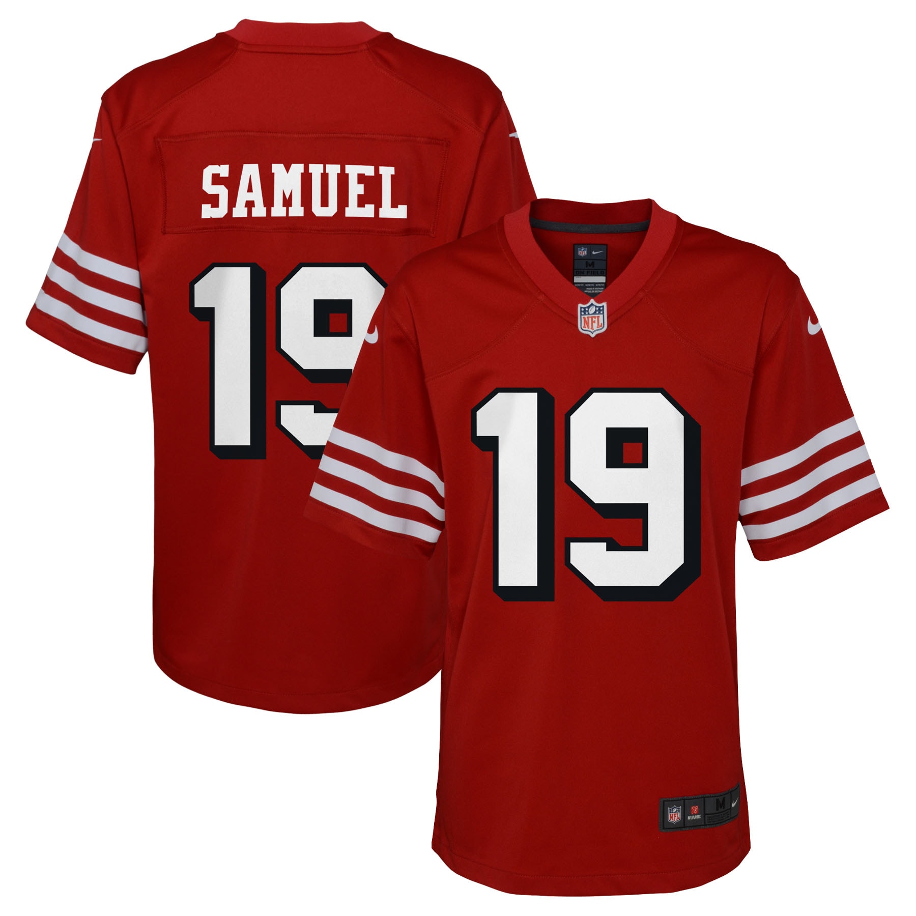Deebo Samuel San Francisco 49ers Nike Youth Game Jersey - Scarlet - PersonalJerseys