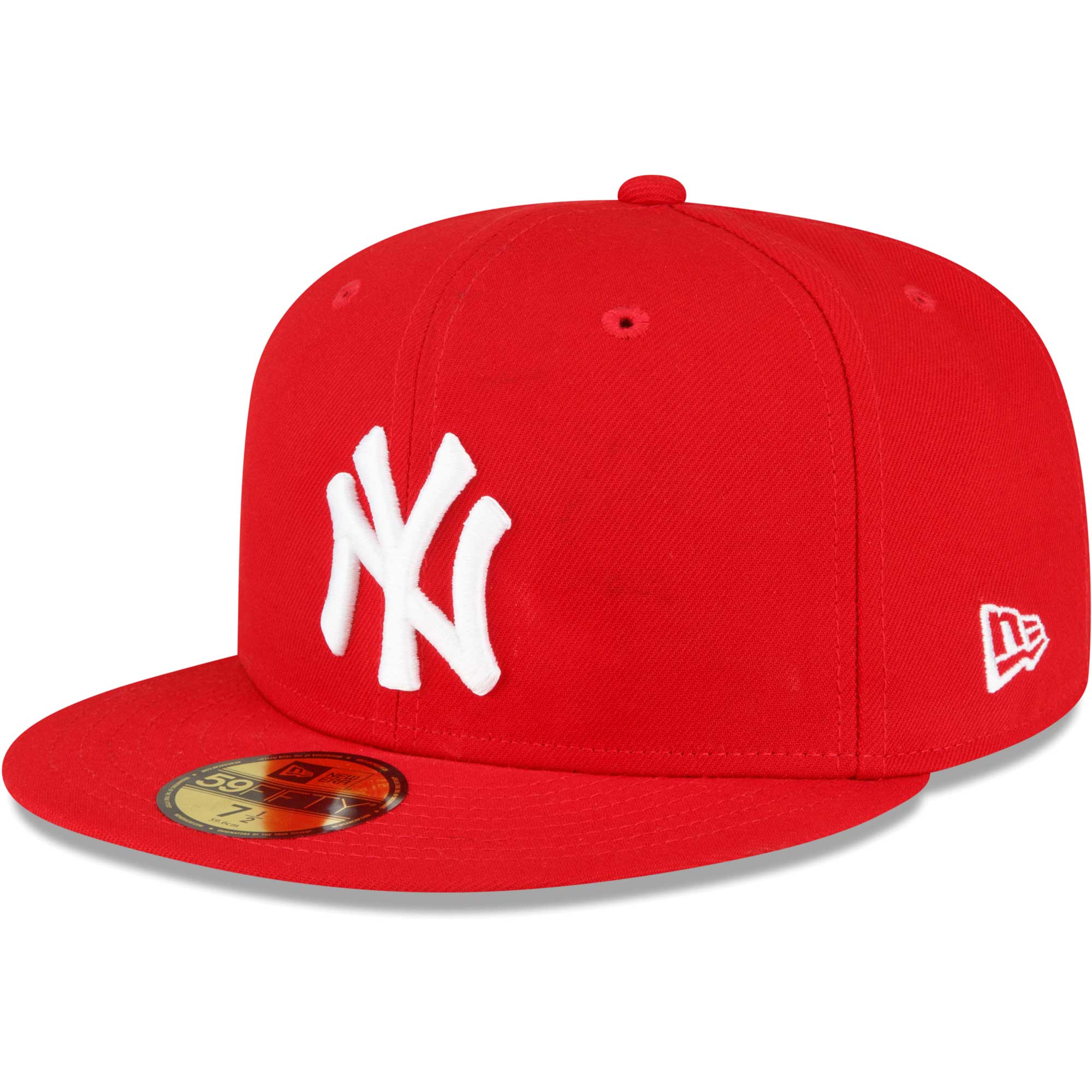 New York Yankees New Era Sidepatch 59FIFTY Fitted Hat - Red - PersonalJerseys
