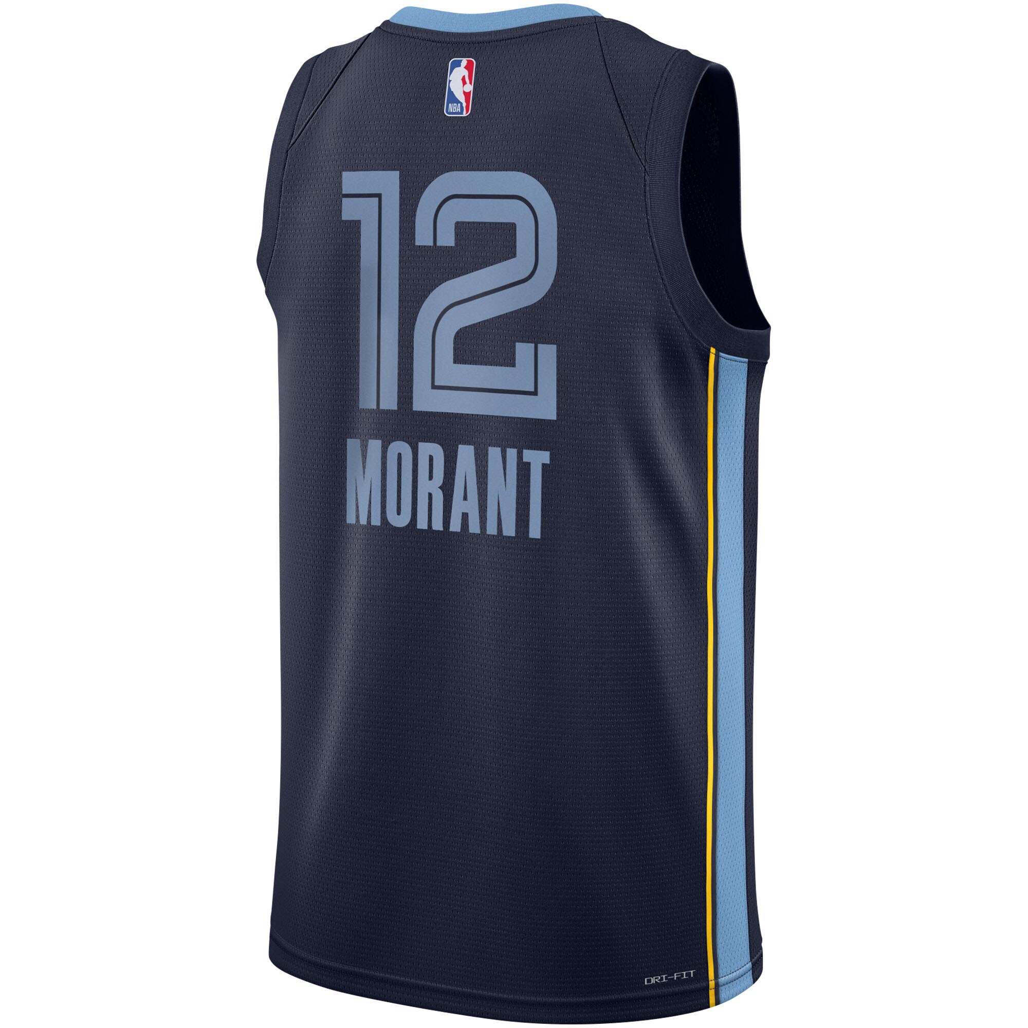 Ja Morant Memphis Grizzlies Nike Youth Swingman Jersey - Icon Edition - Navy - PersonalJerseys