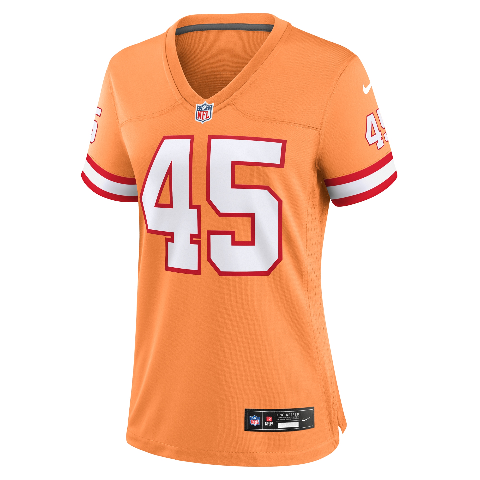 Tampa Bay Buccaneers Devin White Orange Throwback Game Jersey for Youth Women Men - Friend Lounge Store - Shop for All Things Jerseys Sports - PersonalJerseys