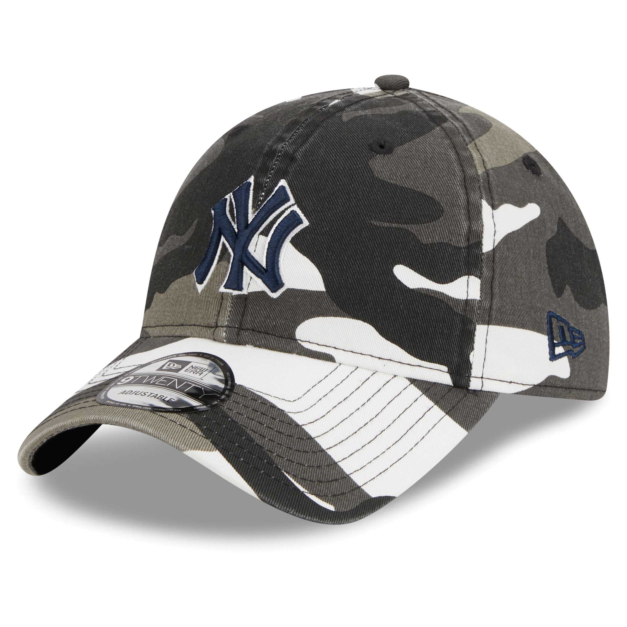 New York Yankees New Era Camo 9TWENTY Adjustable Hat - PersonalJerseys