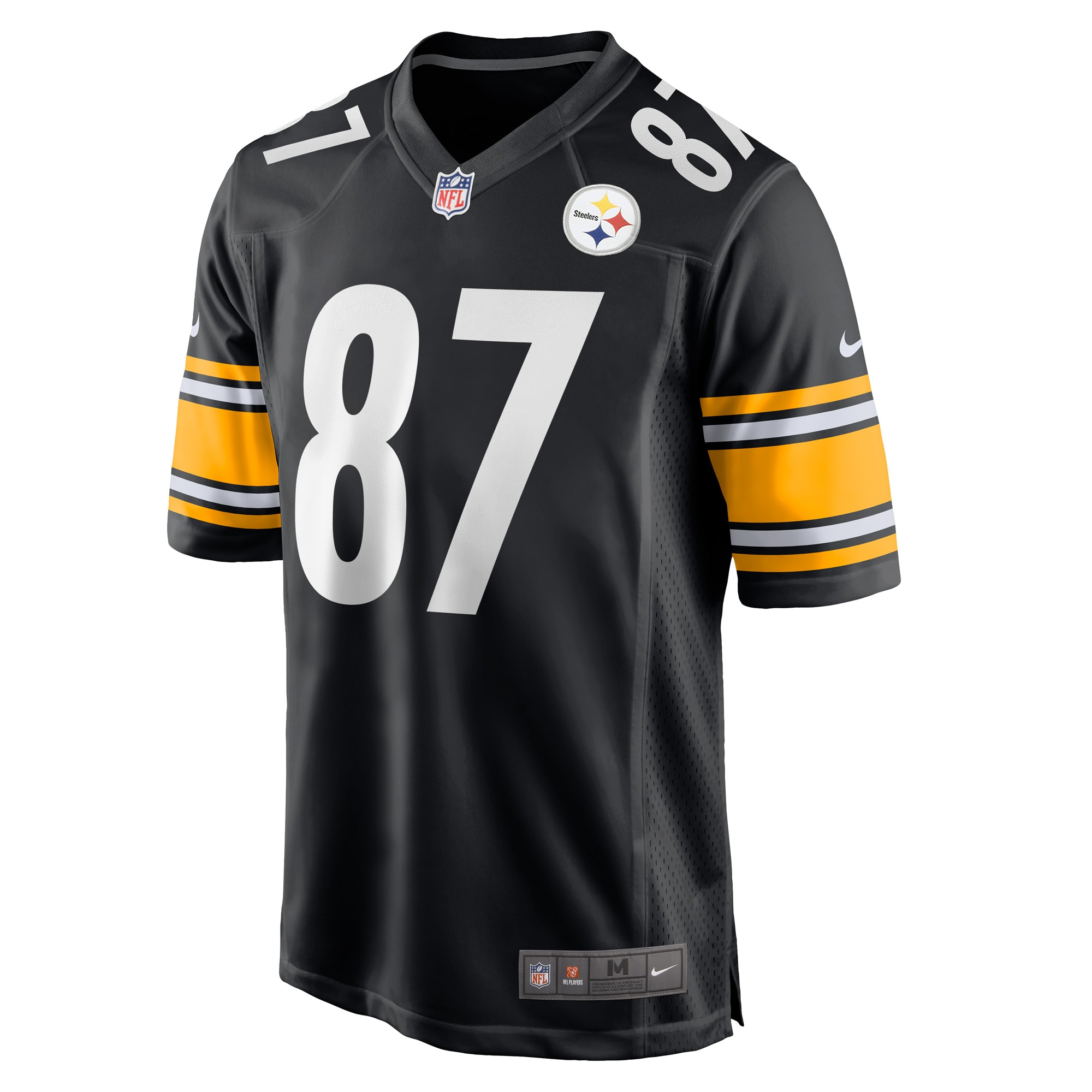 Justin Rigg Pittsburgh Steelers Nike Game Player Jersey - Black - PersonalJerseys