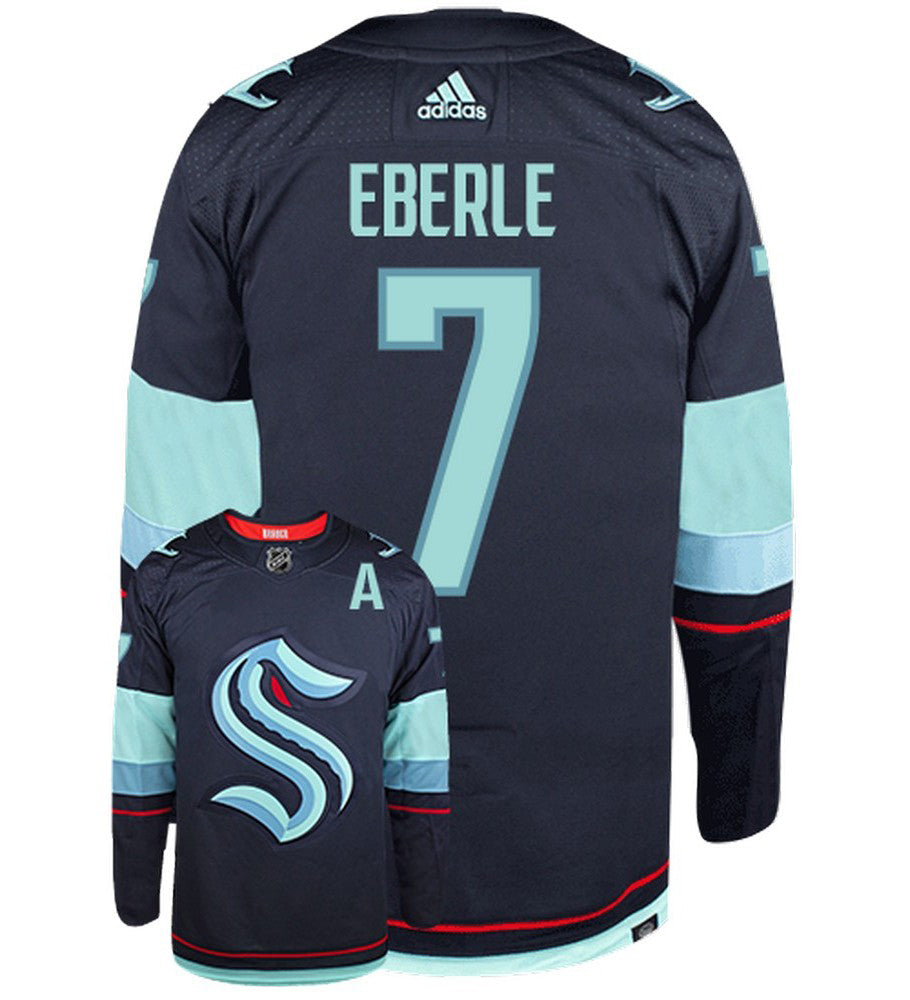 Jordans Eberle Seattle Kraken Adidas Primegreen Authentic NHL Hockey Jersey - PersonalJerseys
