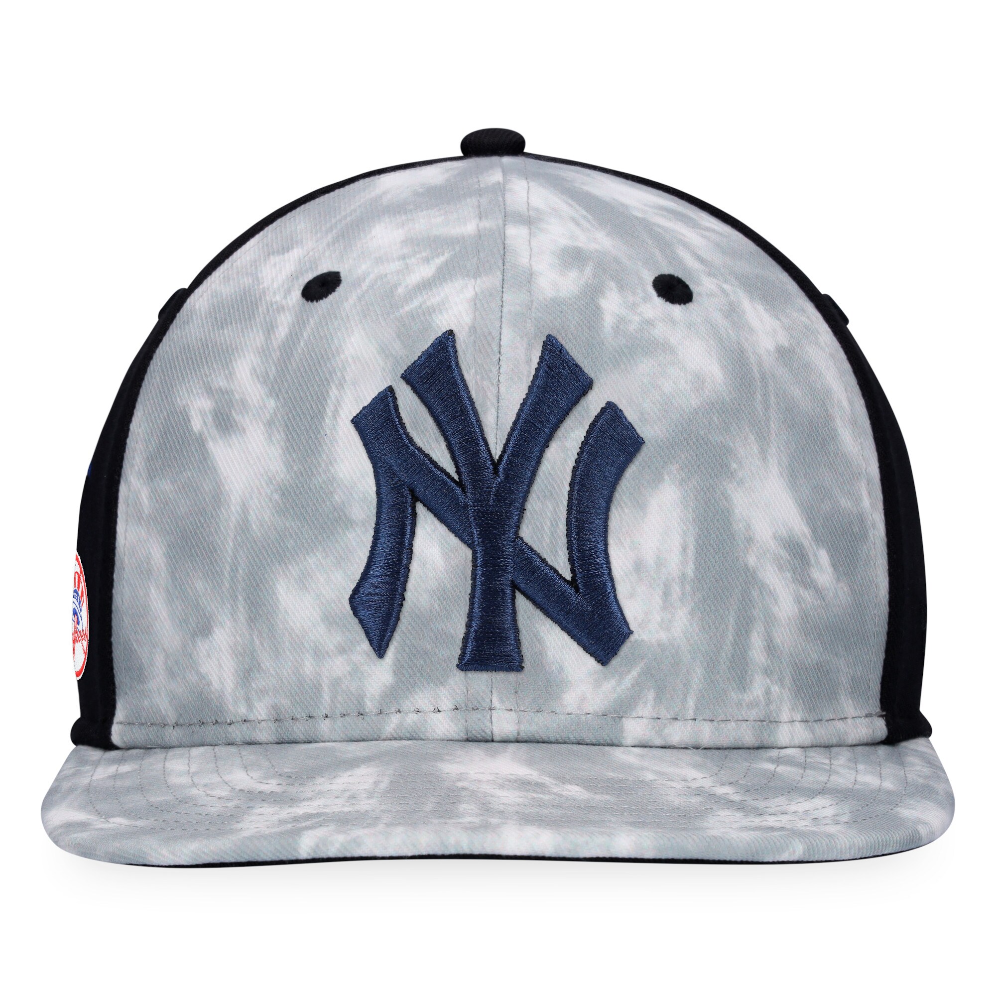 New York Yankees Majestic Smoke Dye Snapback Hat - Gray - PersonalJerseys