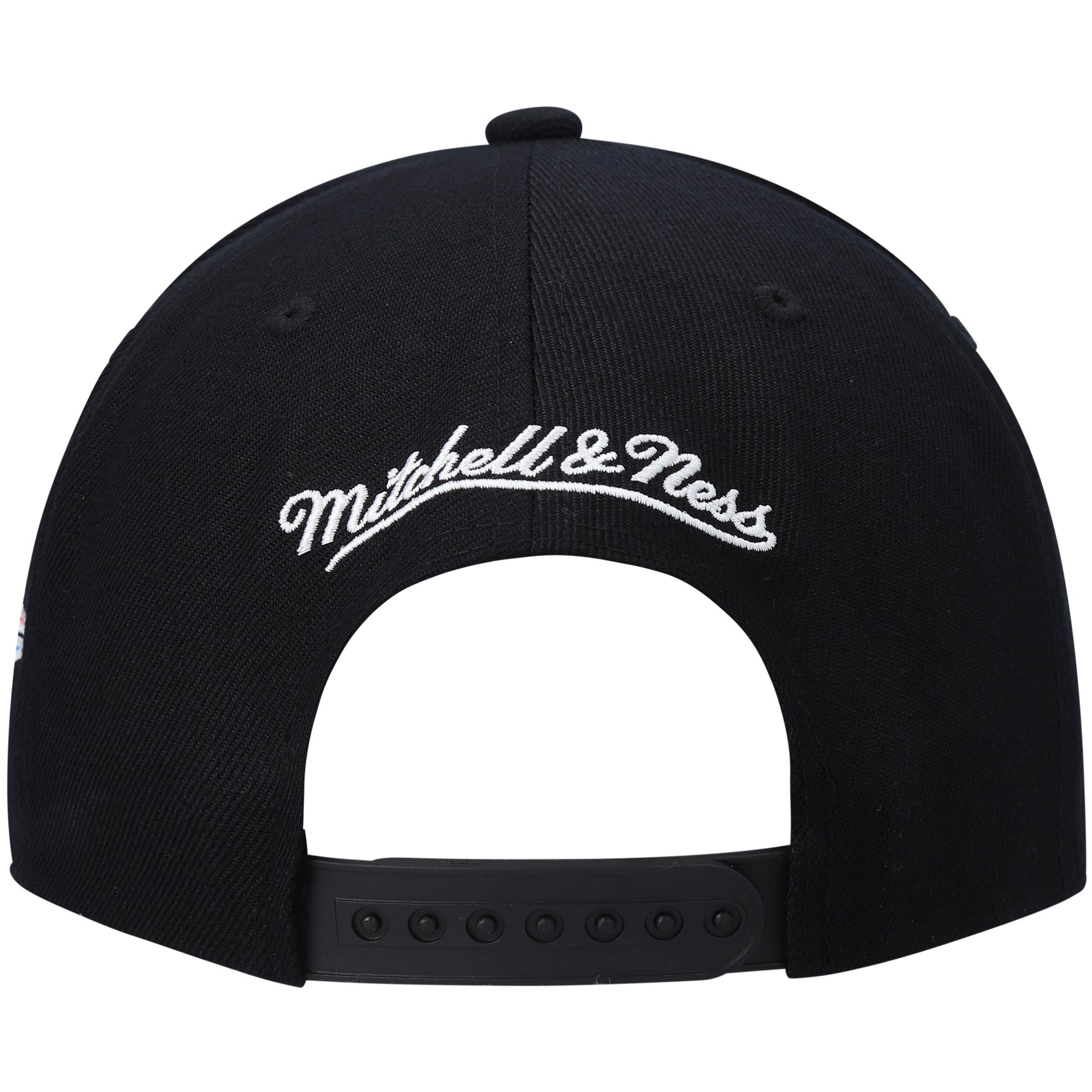 Oklahoma City Thunder Mitchell & Ness Hardwood Classics Script 2.0 Snapback Hat - Black - PersonalJerseys