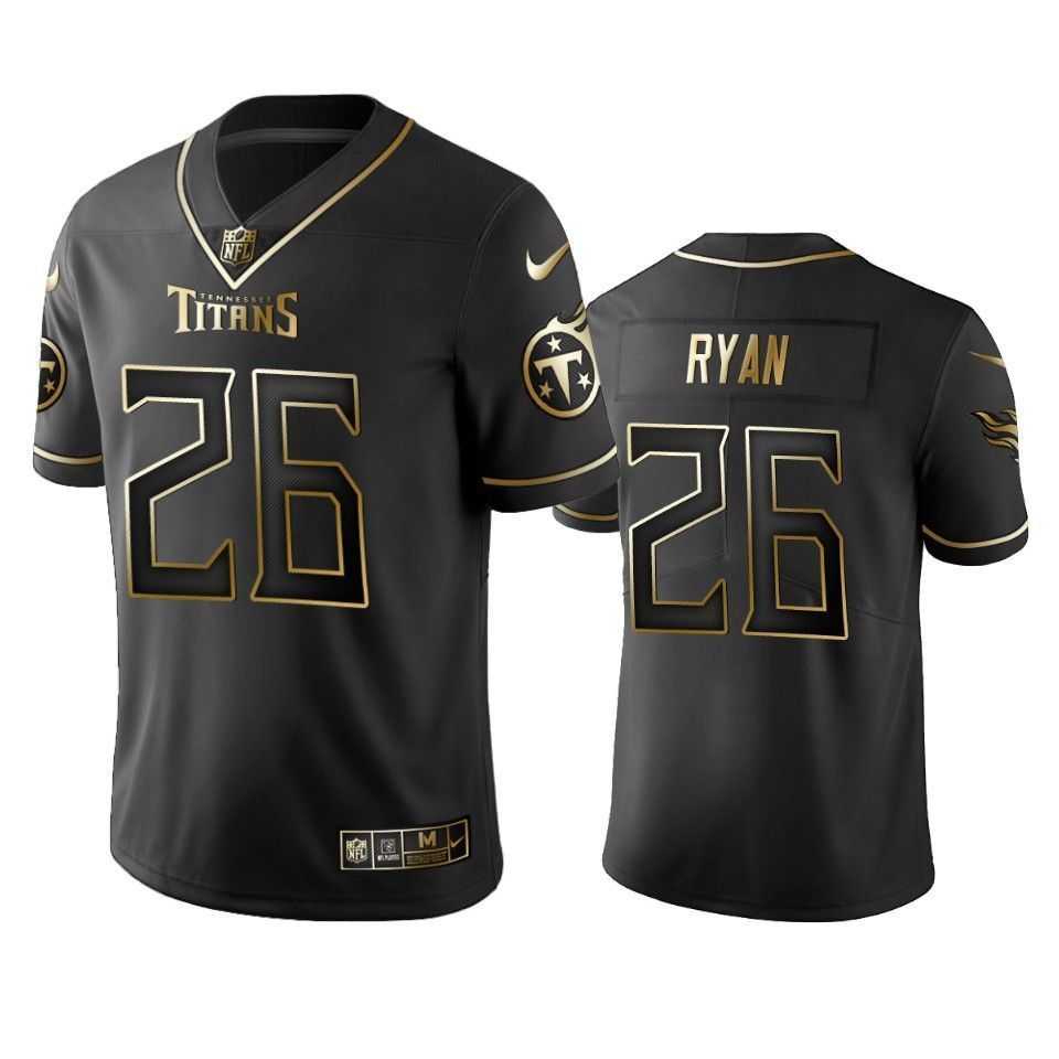NFL 100 Commercial Logan Ryan Tennessee Titans Black Golden Edition Vapor Untouchable Limited Jersey - Men's - Friend Lounge Store - Shop for All Things Jerseys Sports - PersonalJerseys