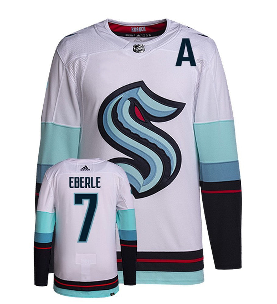 Jordans Eberle Seattle Kraken Adidas Primegreen Authentic NHL Hockey Jersey - PersonalJerseys