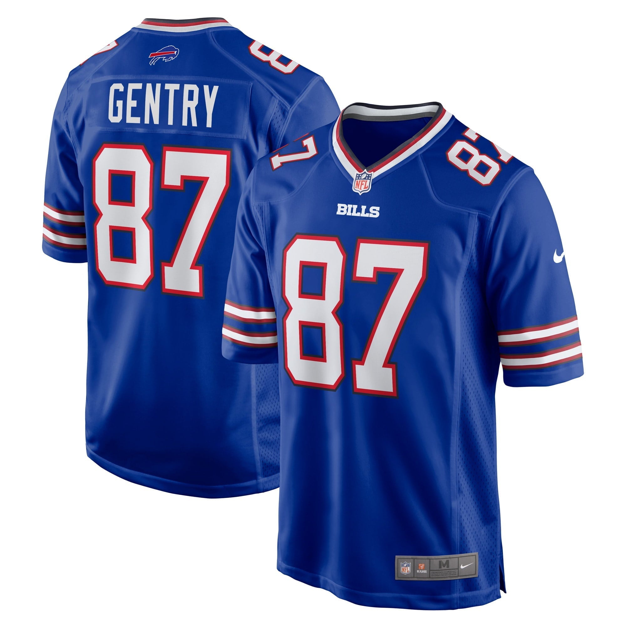 Men's Nike Tanner Gentry Royal Buffalo Bills Game Jersey - PersonalJerseys