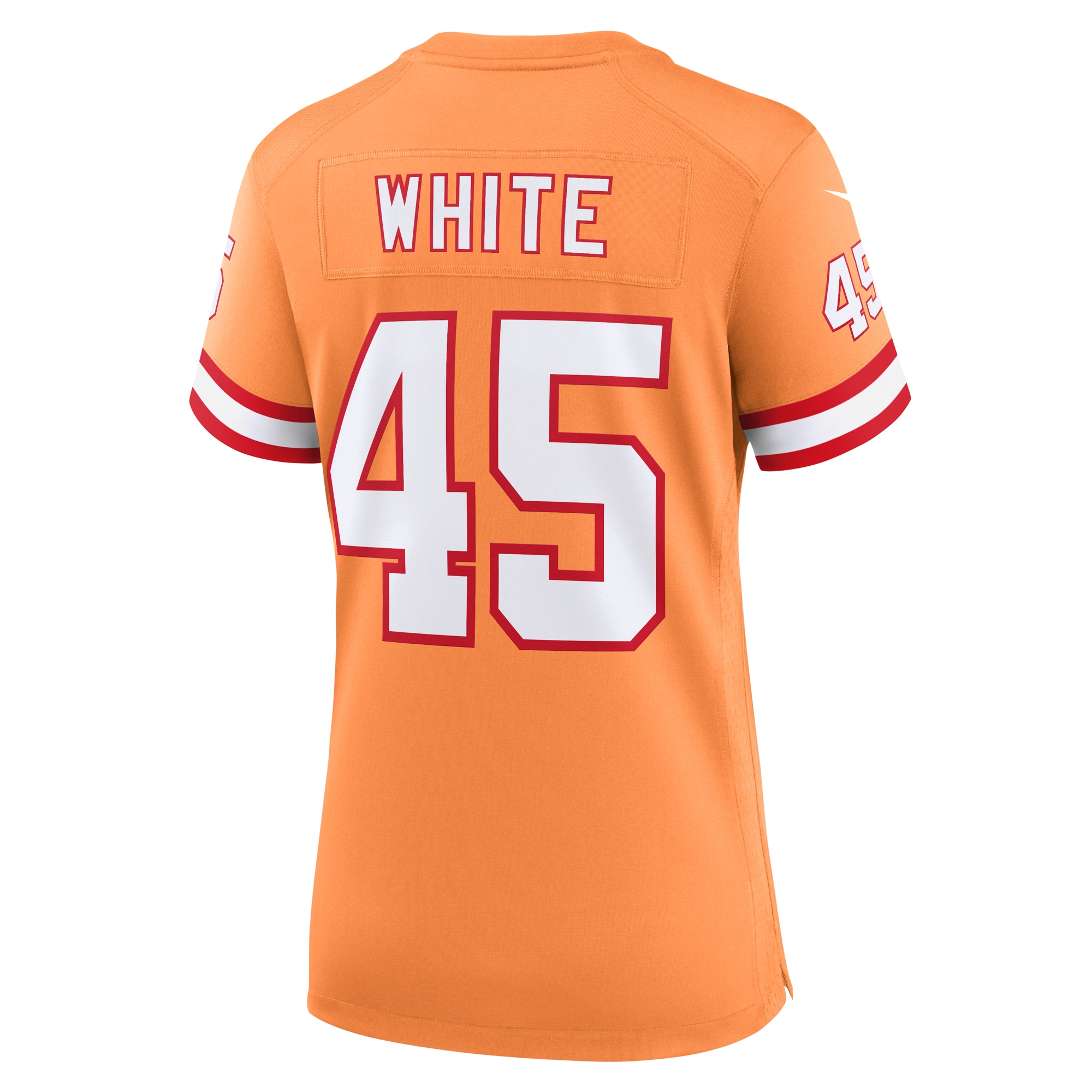 Tampa Bay Buccaneers Devin White Orange Throwback Game Jersey for Youth Women Men - Friend Lounge Store - Shop for All Things Jerseys Sports - PersonalJerseys