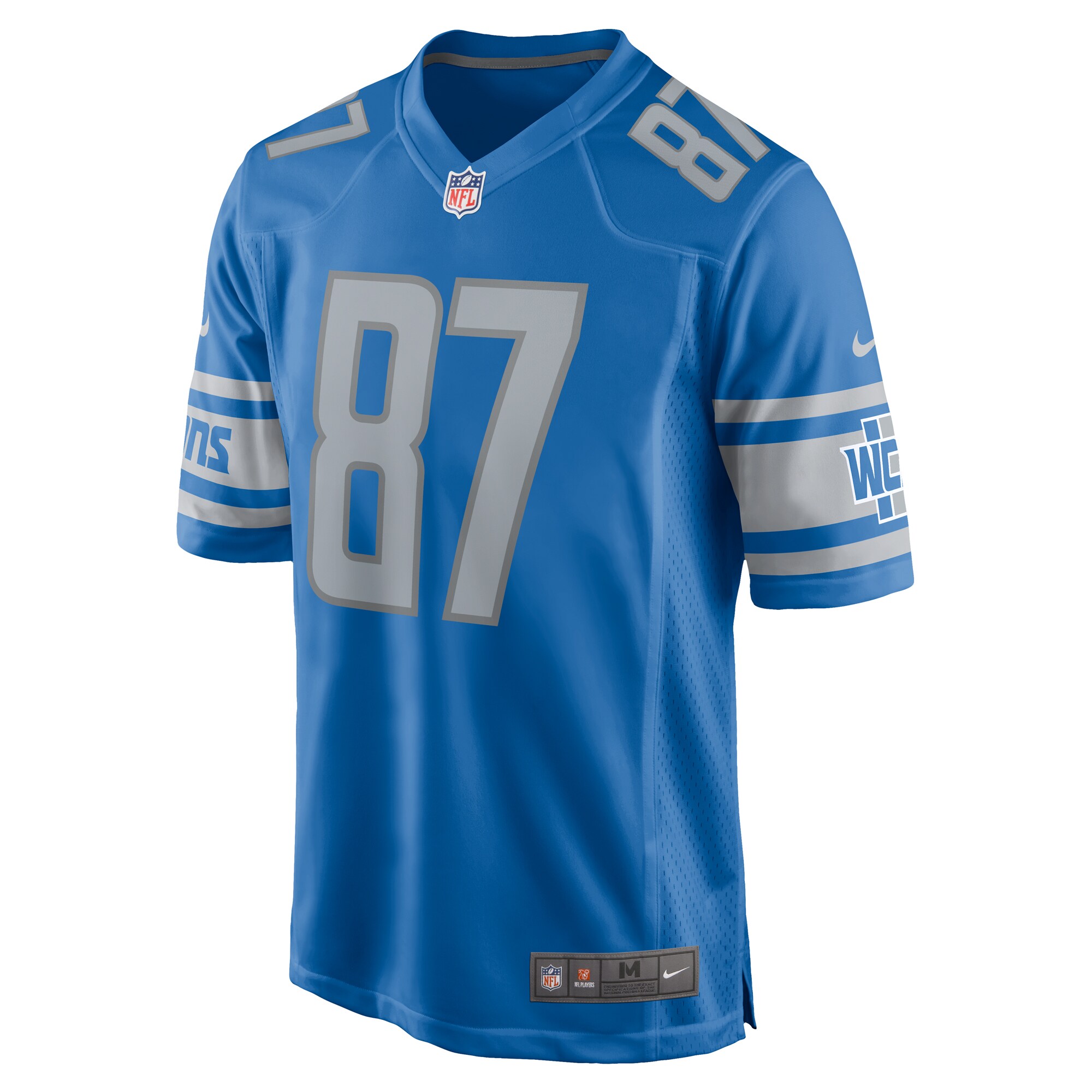 Sam Laporta Detroit Lions Nike Team Game Jersey - Blue - PersonalJerseys