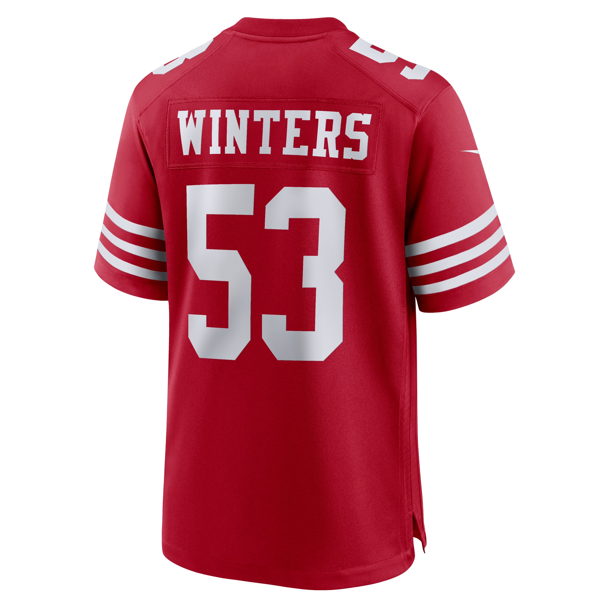 San Francisco 49ers Dee Winters Scarlet Team Game Jersey for Youth Women Men - Friend Lounge Store - Shop for All Things Jerseys Sports - PersonalJerseys