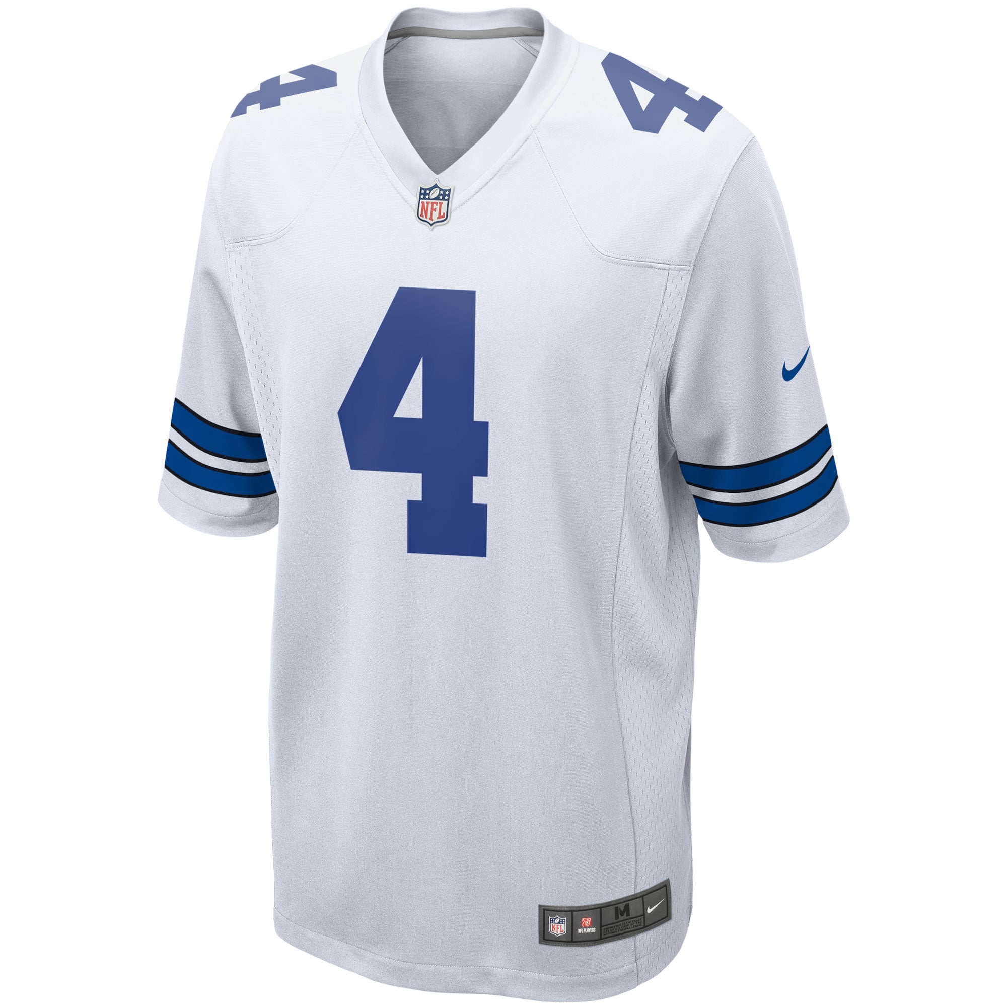Dallas Cowboys Dak Prescott White Game Team Jersey for Youth Women Men - Friend Lounge Store - Shop for All Things Jerseys Sports - PersonalJerseys