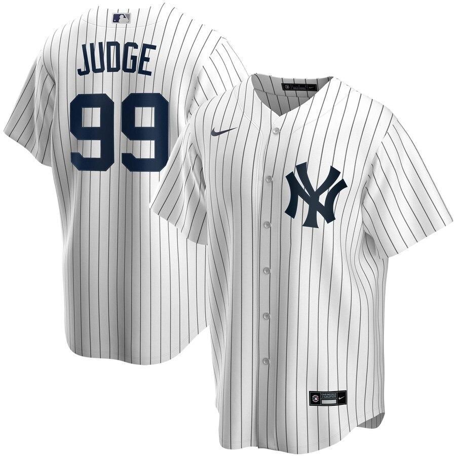 Aaron Judge New York Yankees Home 2020 Player Name Jersey – White - Friend Lounge Store - Shop for All Things Jerseys Sports - PersonalJerseys