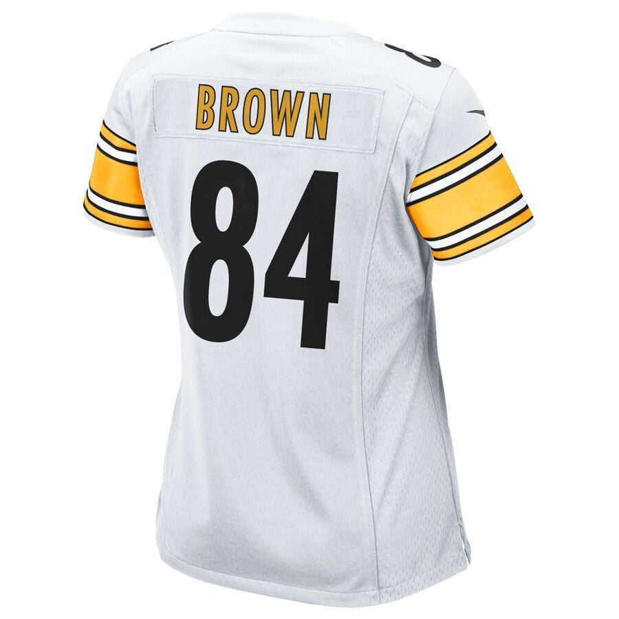 Antonio Brown Pittsburgh Steelers Women's Game Jersey - White - Friend Lounge Store - Shop for All Things Jerseys Sports - PersonalJerseys