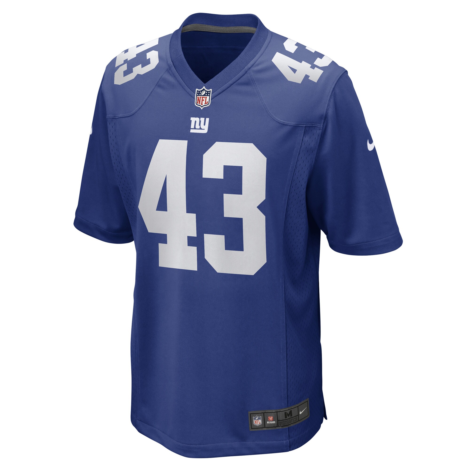 New York Giants Darrian Beavers Royal Game Player Jersey for Youth Women Men - Friend Lounge Store - Shop for All Things Jerseys Sports - PersonalJerseys