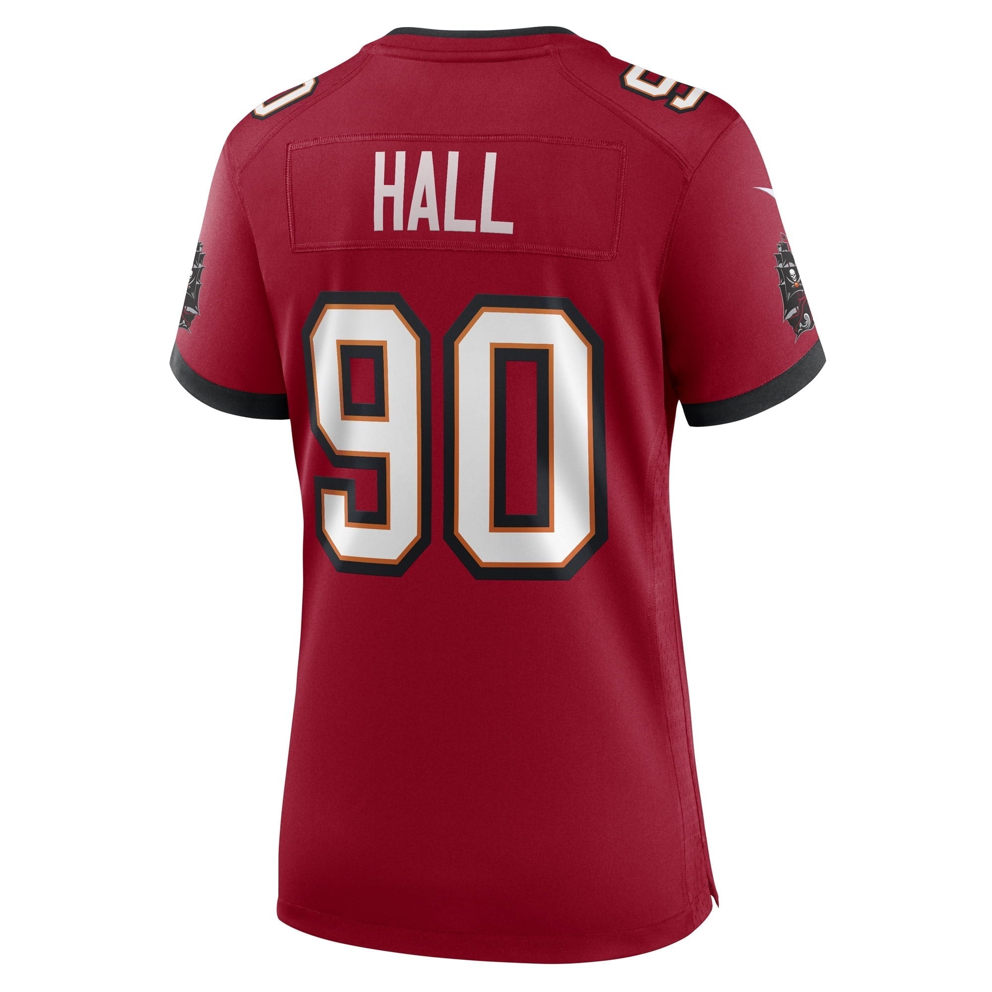Women's Nike Logan Hall Red Tampa Bay Buccaneers Game Player Jersey - PersonalJerseys