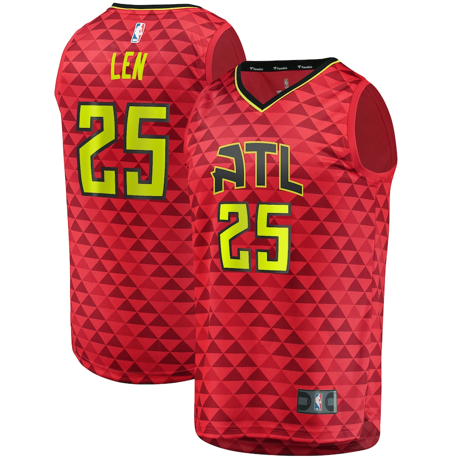 Alex Len Atlanta Hawks Branded Fast Break Player Jersey - Statement Edition - Red - Friend Lounge Store - Shop for All Things Jerseys Sports - PersonalJerseys
