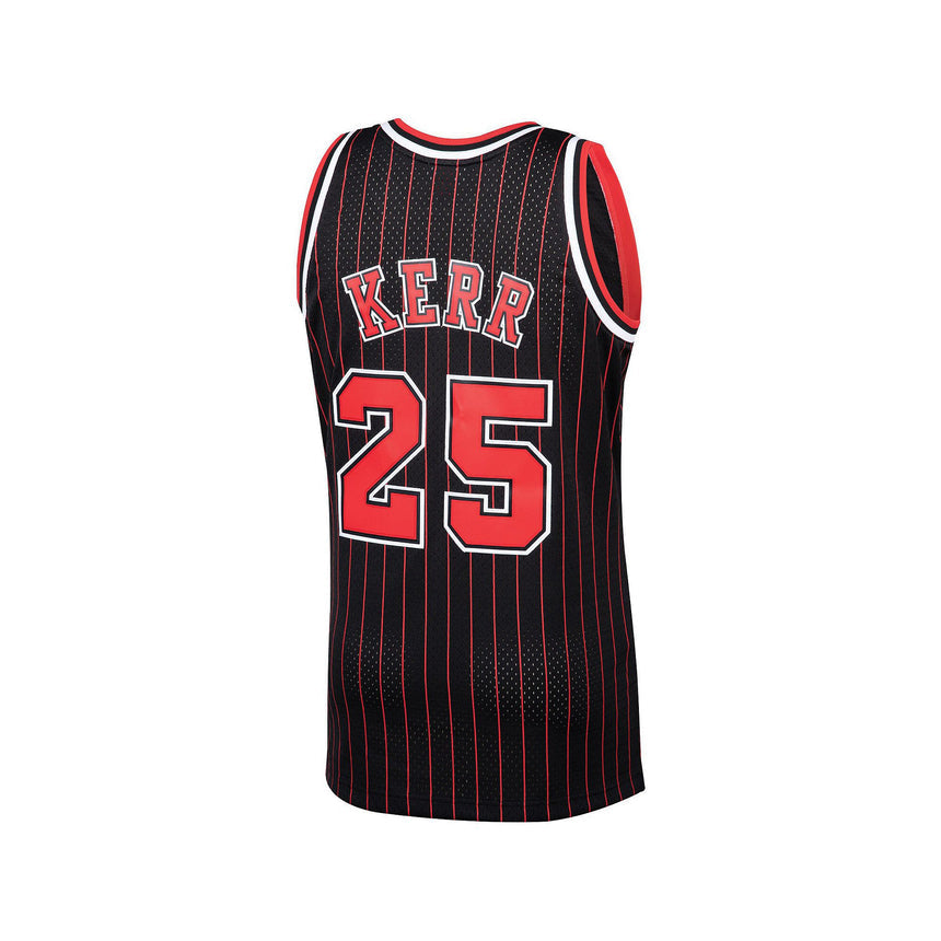 Men's Mitchell & Ness Steve Kerr Black Chicago Bulls 1995-96 Hardwood Classics Swingman Player Jersey - Sports Wear Jersey - PersonalJerseys
