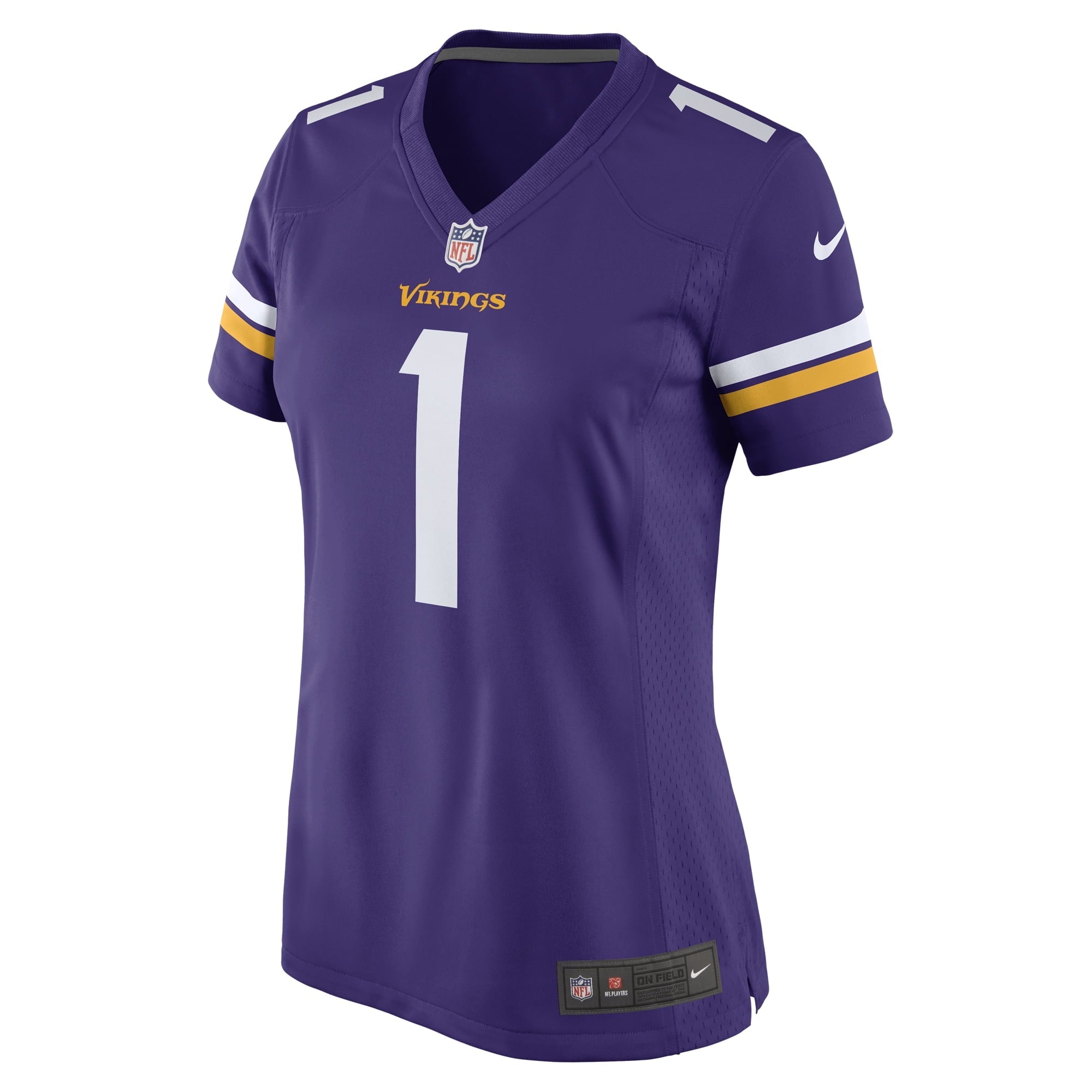 Women's Nike Number 1 Mom Purple Minnesota Vikings Game Jersey - PersonalJerseys