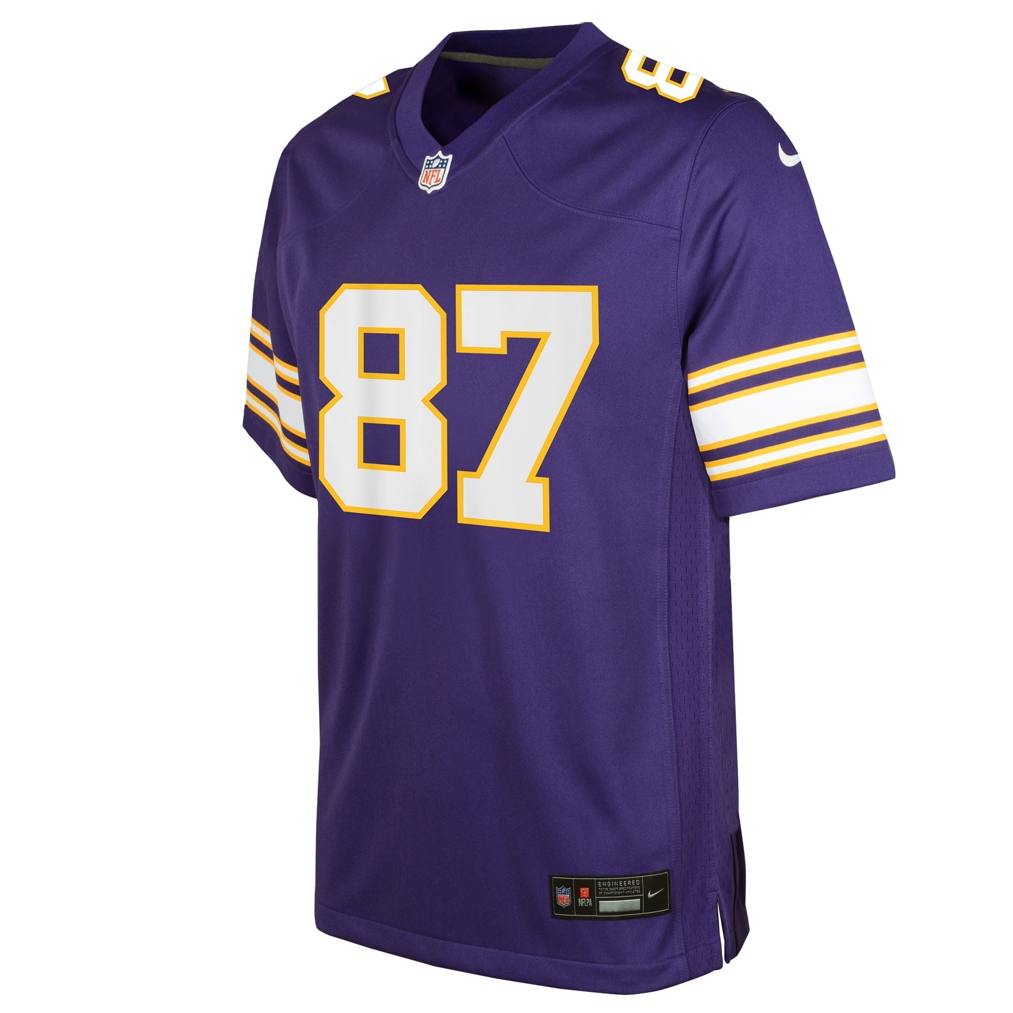 Youth Nike T.J. Hockenson Purple Minnesota Vikings Game Jersey - PersonalJerseys