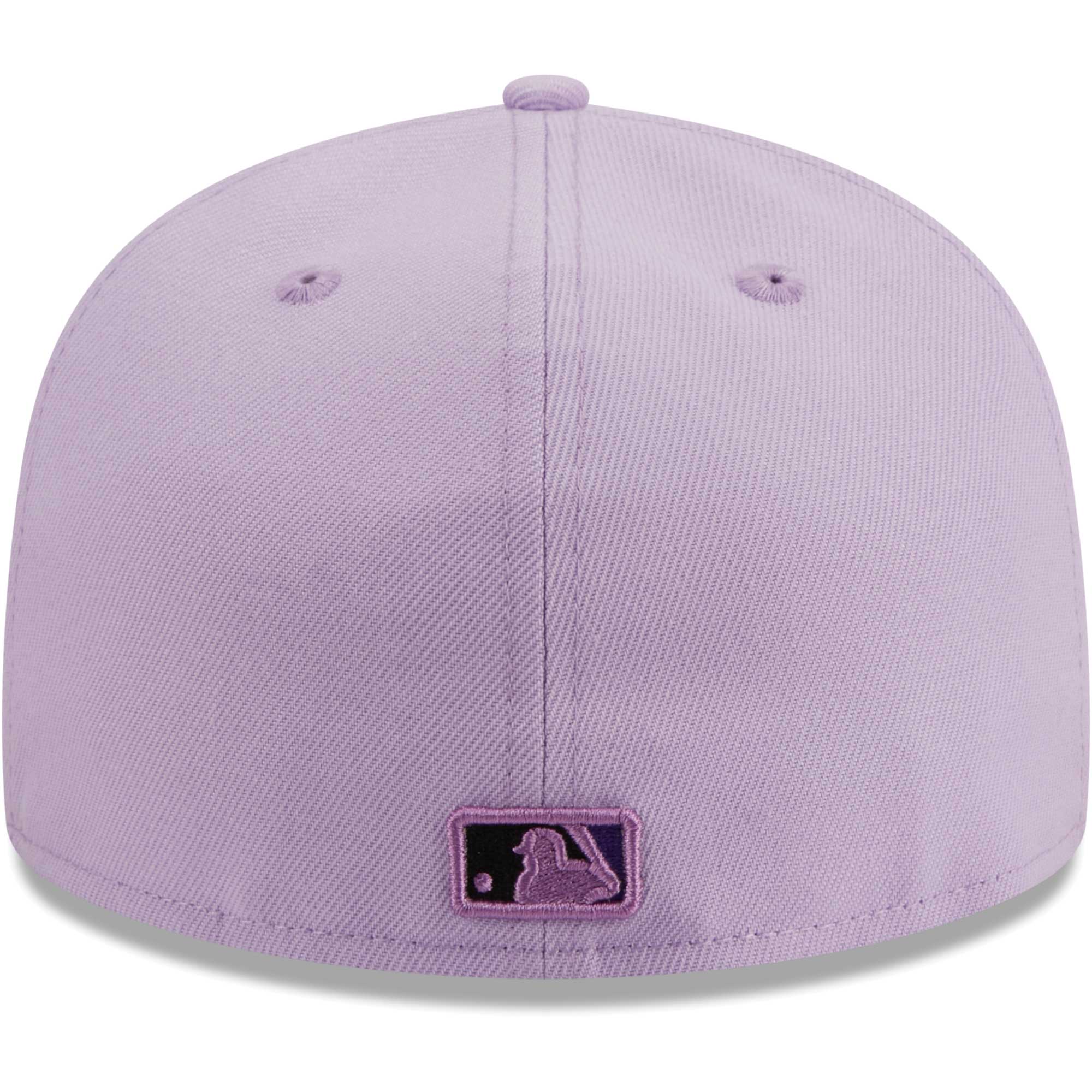 New York Yankees New Era 59FIFTY Fitted Hat - Lavender - PersonalJerseys