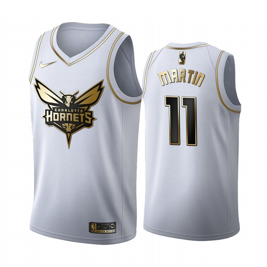 Cody Martin #11 Charlotte Hornets White Golden Edition Jersey - Friend Lounge Store - Shop for All Things Jerseys Sports - PersonalJerseys