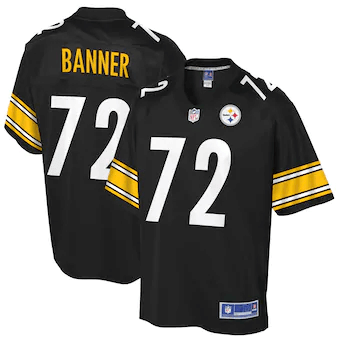 Zach Banner Pittsburgh Steelers NFL Pro Line Player Jersey - Black - Friend Lounge Store - Shop for All Things Jerseys Sports - PersonalJerseys