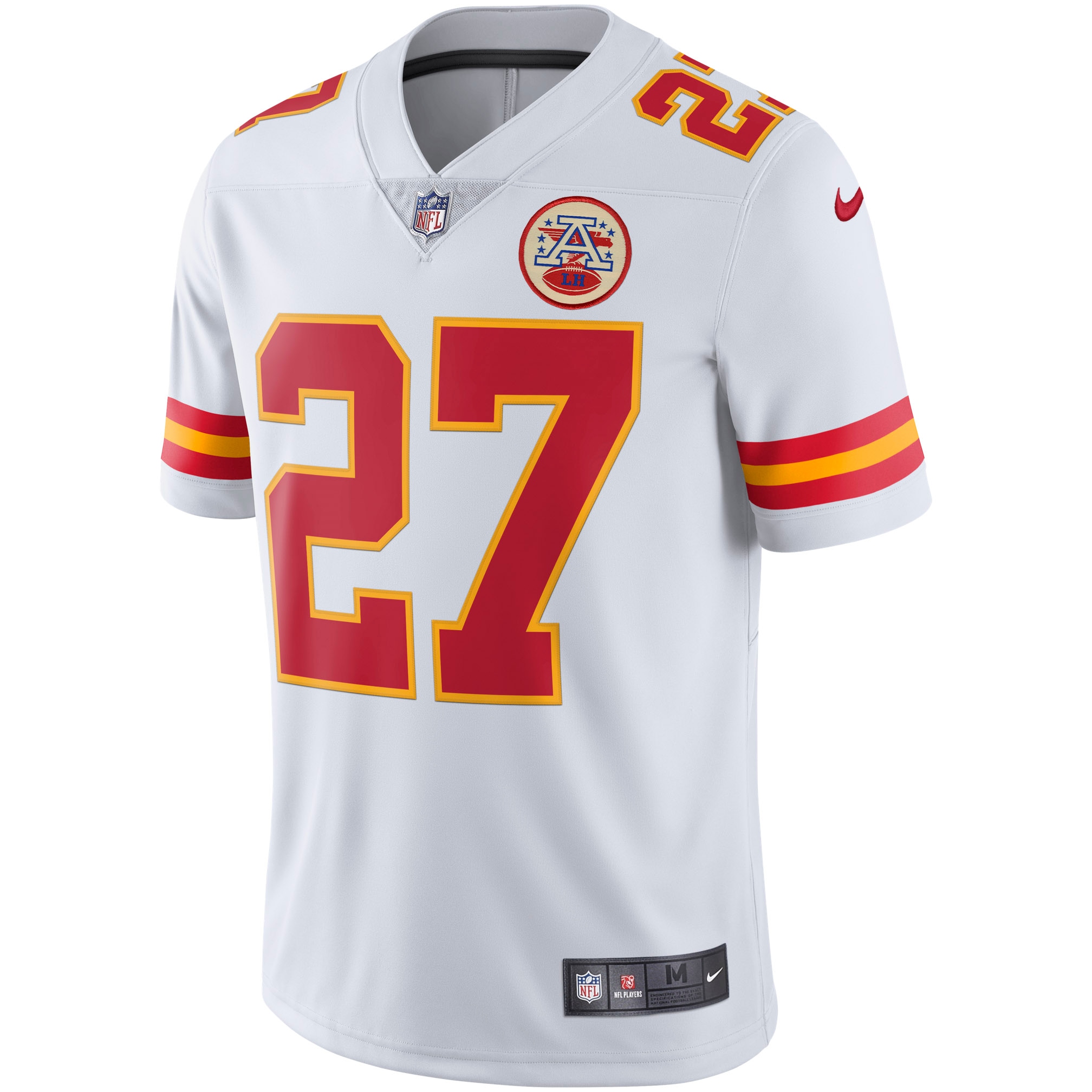 Kareem Hunt Kansas City Chiefs Nike Vapor Untouchable Limited Jersey - White - PersonalJerseys