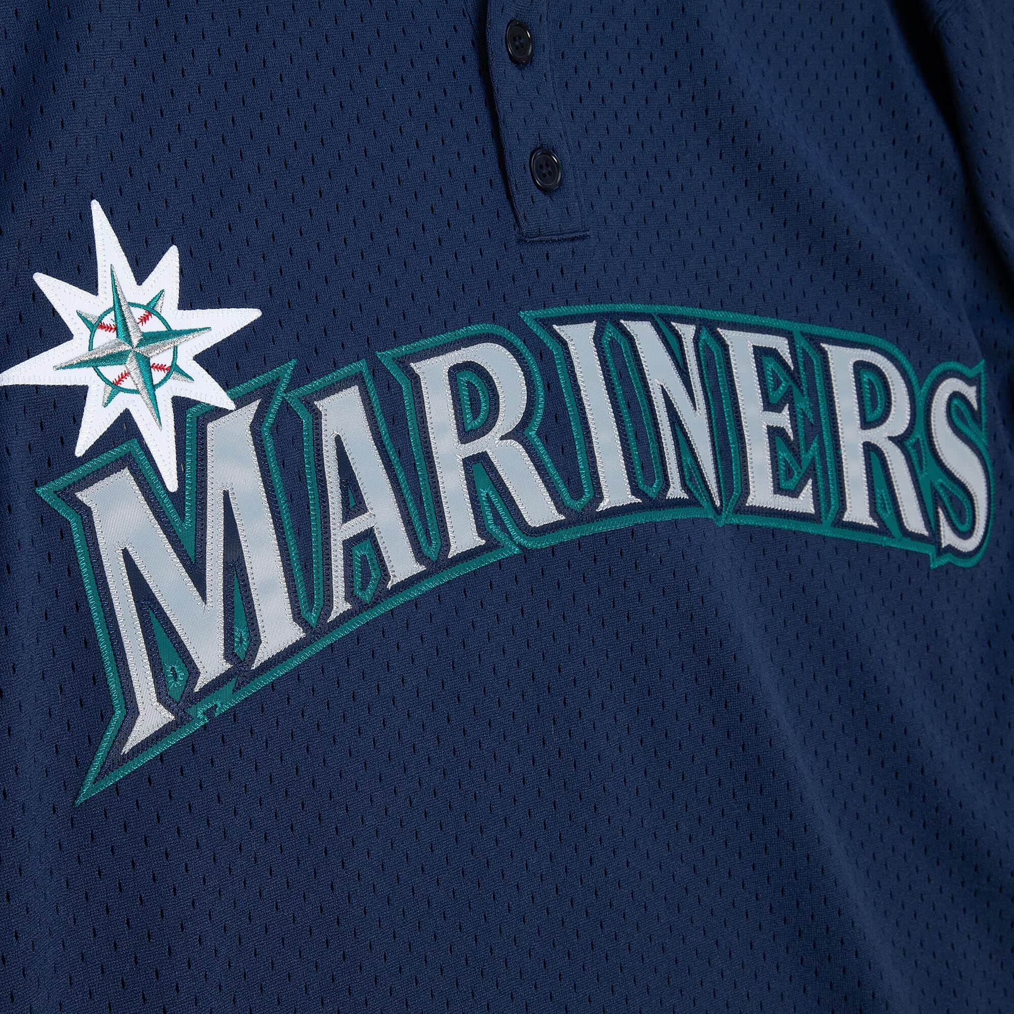 Authentic Edgar Martinez Seattle Mariners 1995 Pullover - PersonalJerseys