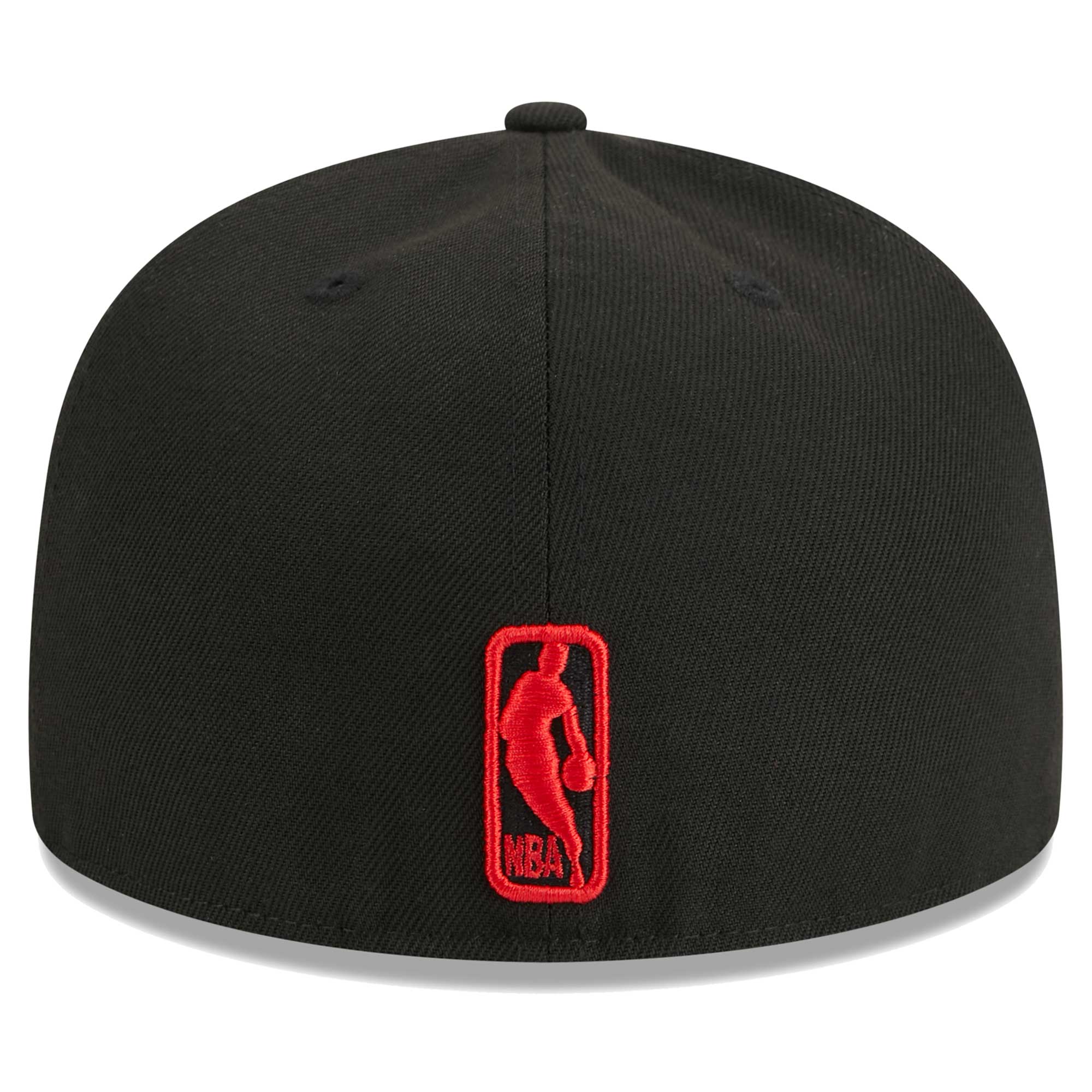 Chicago Bulls New Era Big Arch Text 59FIFTY Fitted Hat - Black - PersonalJerseys