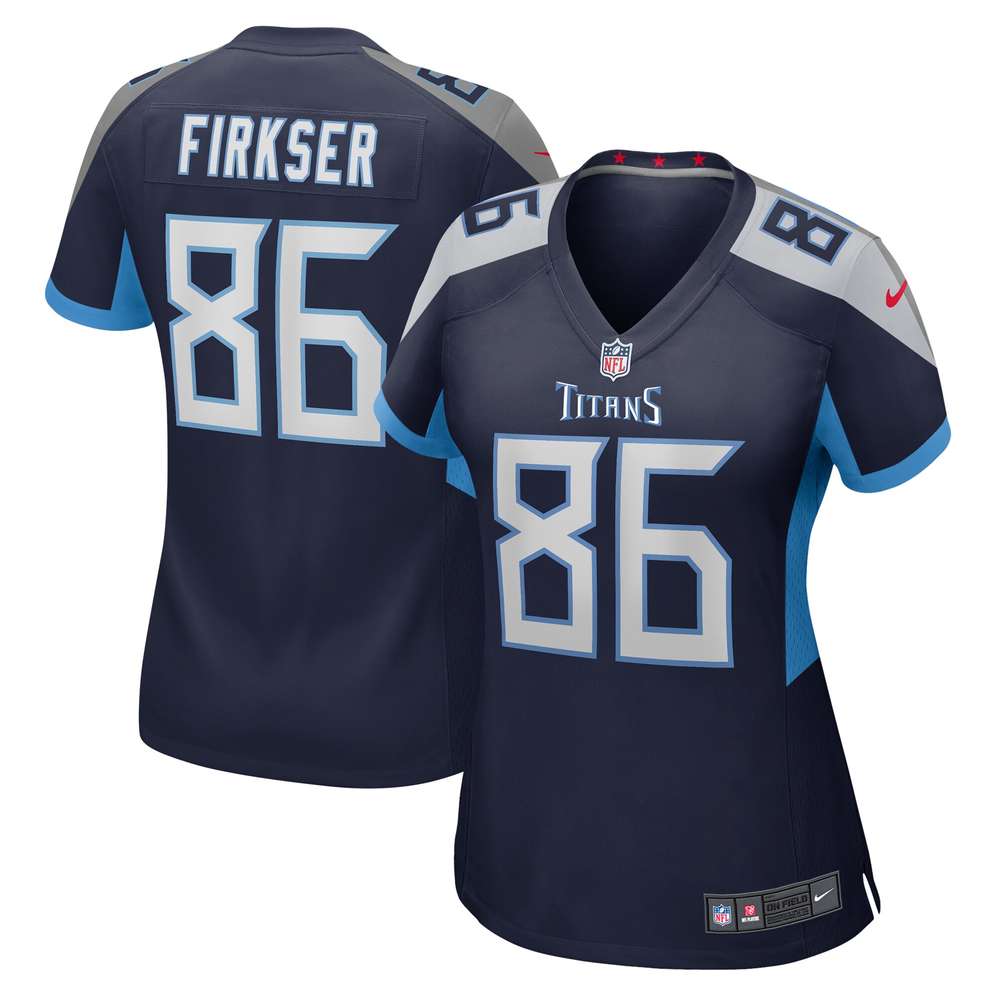 Anthony Firkser Tennessee Titans Nike Women's Game Jersey - Navy - PersonalJerseys