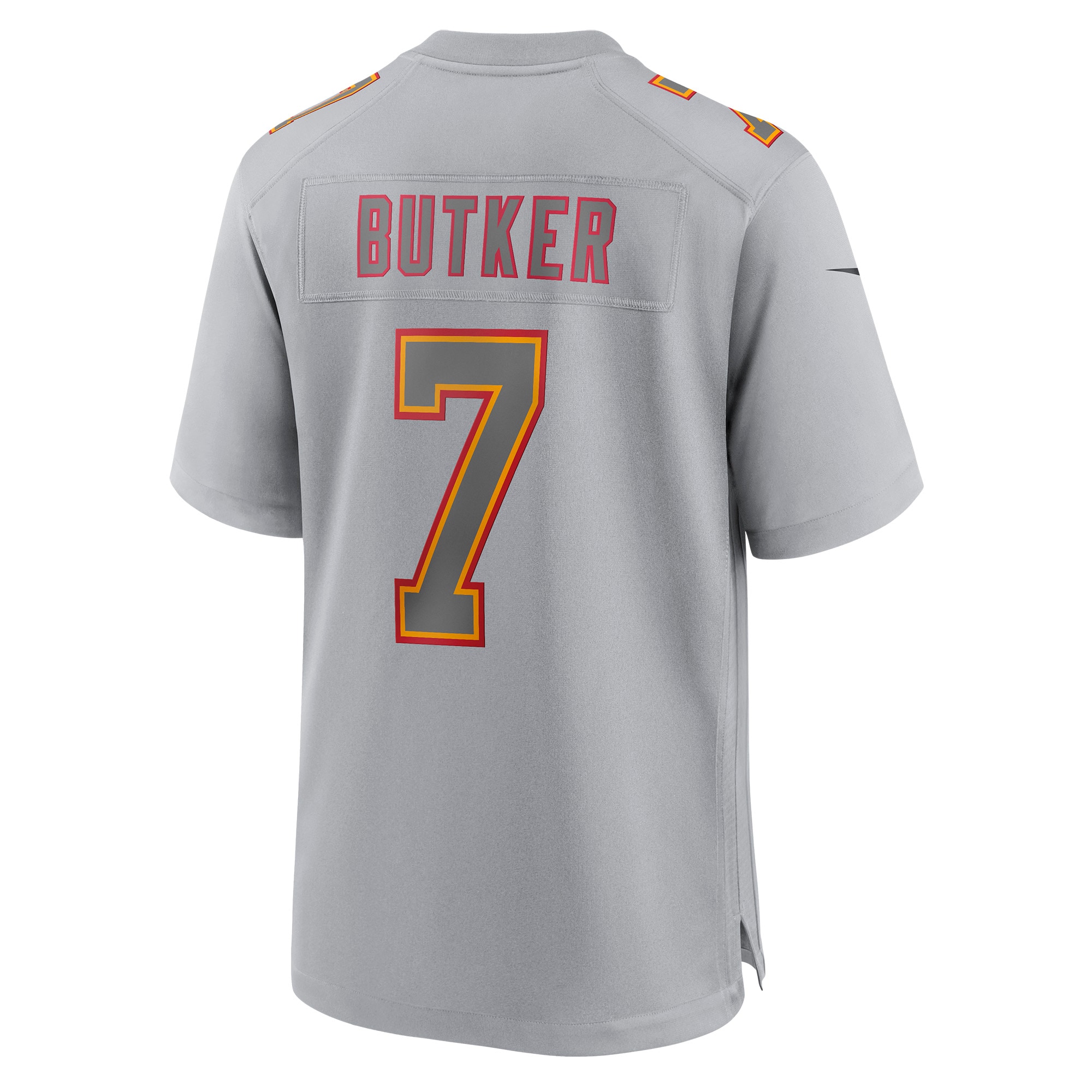Harrison Butker Kansas City Chiefs Nike Super Bowl LVII Patch Atmosphere Fashion Game Jersey - Gray - PersonalJerseys