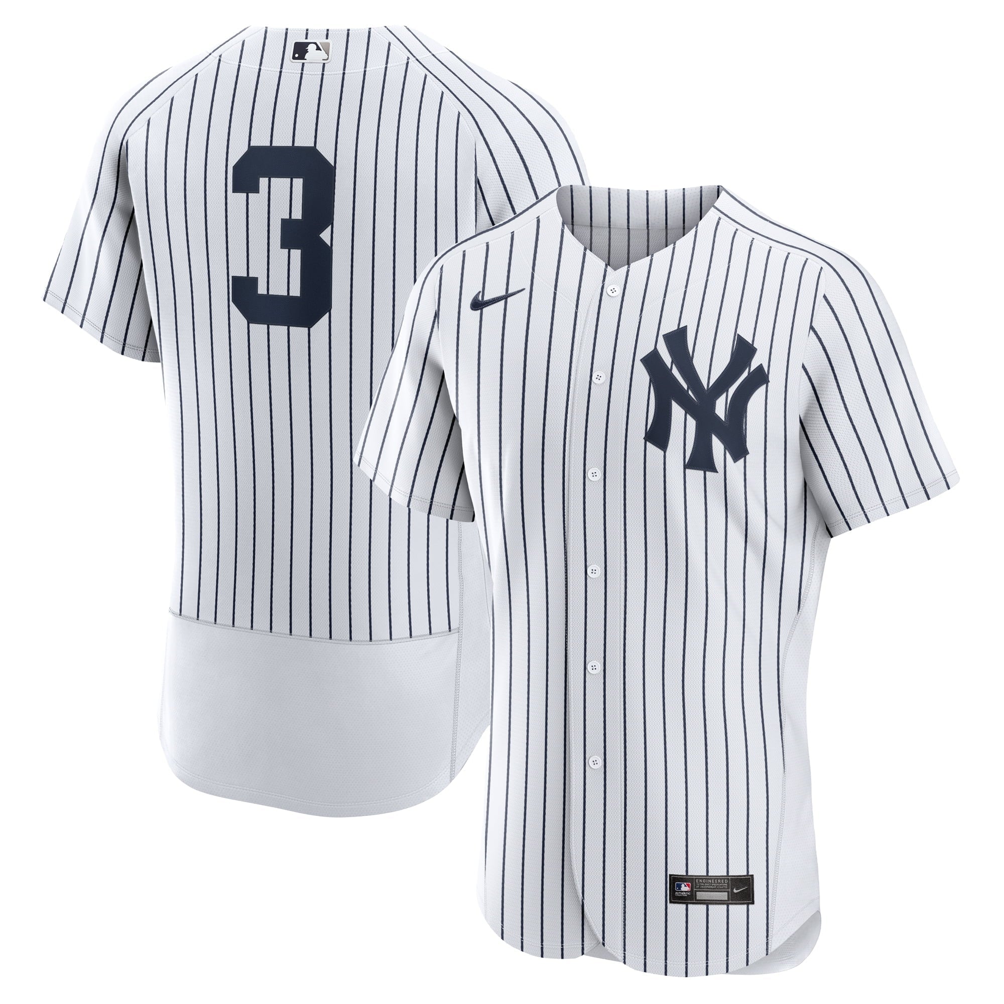 Men's Nike Babe Ruth White New York Yankees Home Authentic Retired Player Jersey - PersonalJerseys