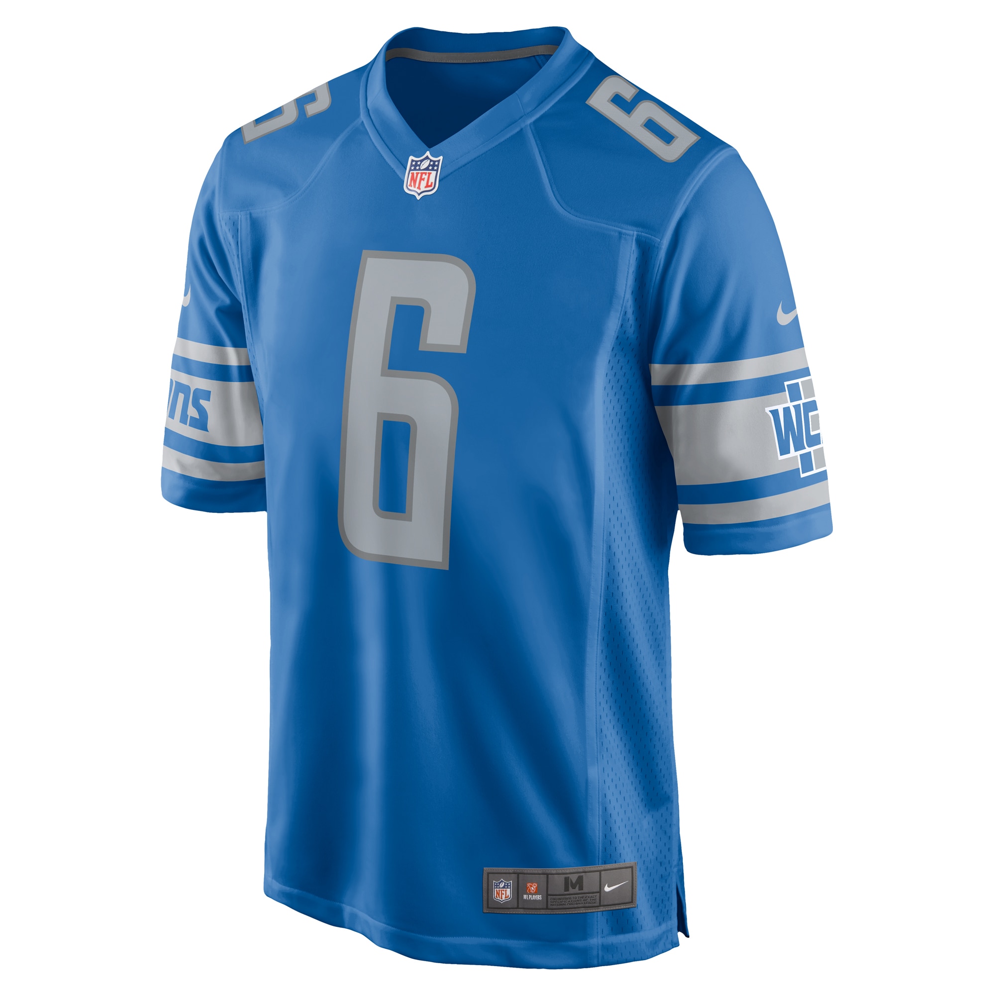 Ifeatu Melifonwu Detroit Lions Nike Team Game Jersey -  Blue - PersonalJerseys