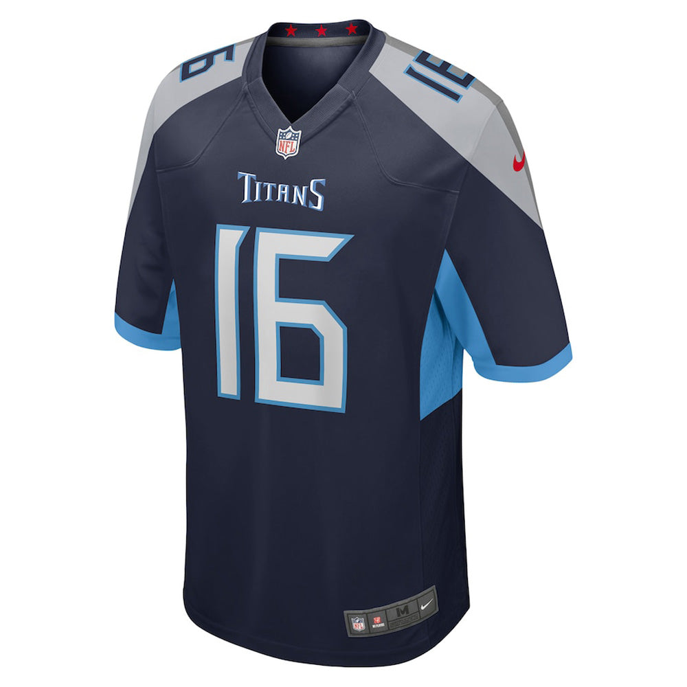 Men's Tennessee Titans Treylon Burks Game Jersey - Navy - PersonalJerseys