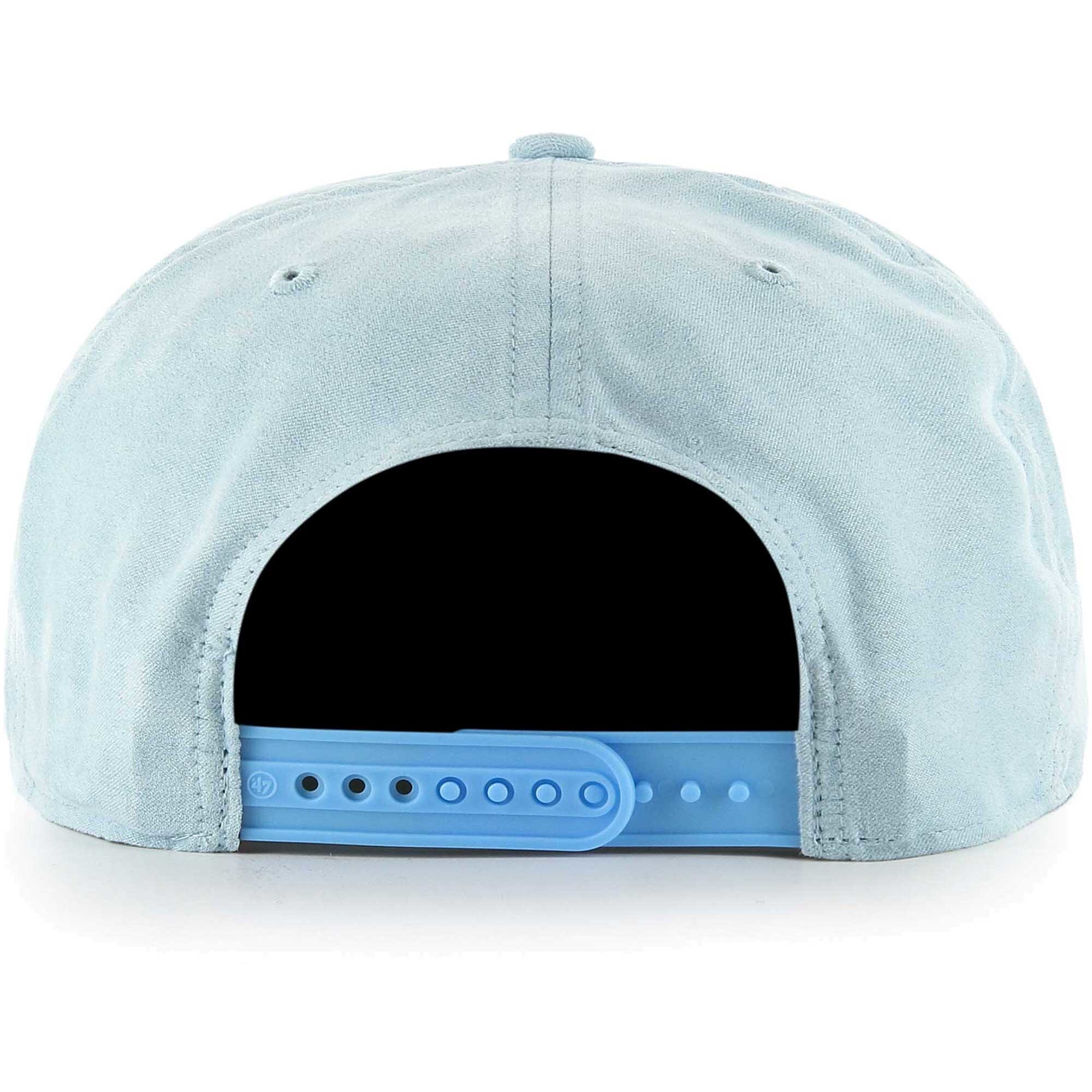 Houston Astros '47 Ultra Suede Captain Snapback Hat - Light Blue - PersonalJerseys