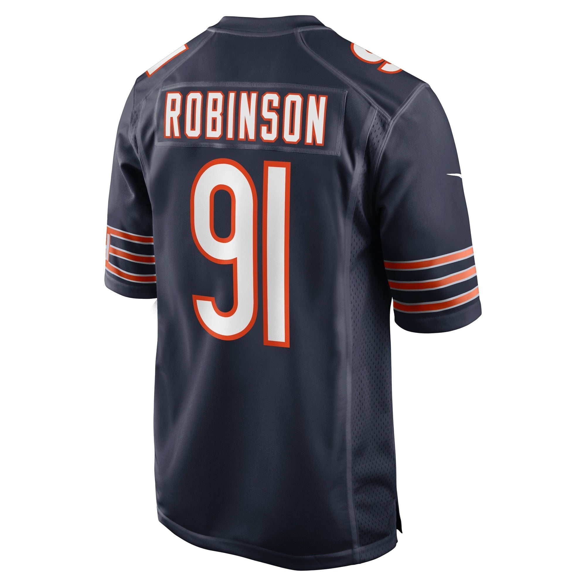 Men's Nike Dominique Robinson Navy Chicago Bears Game Player Jersey - PersonalJerseys
