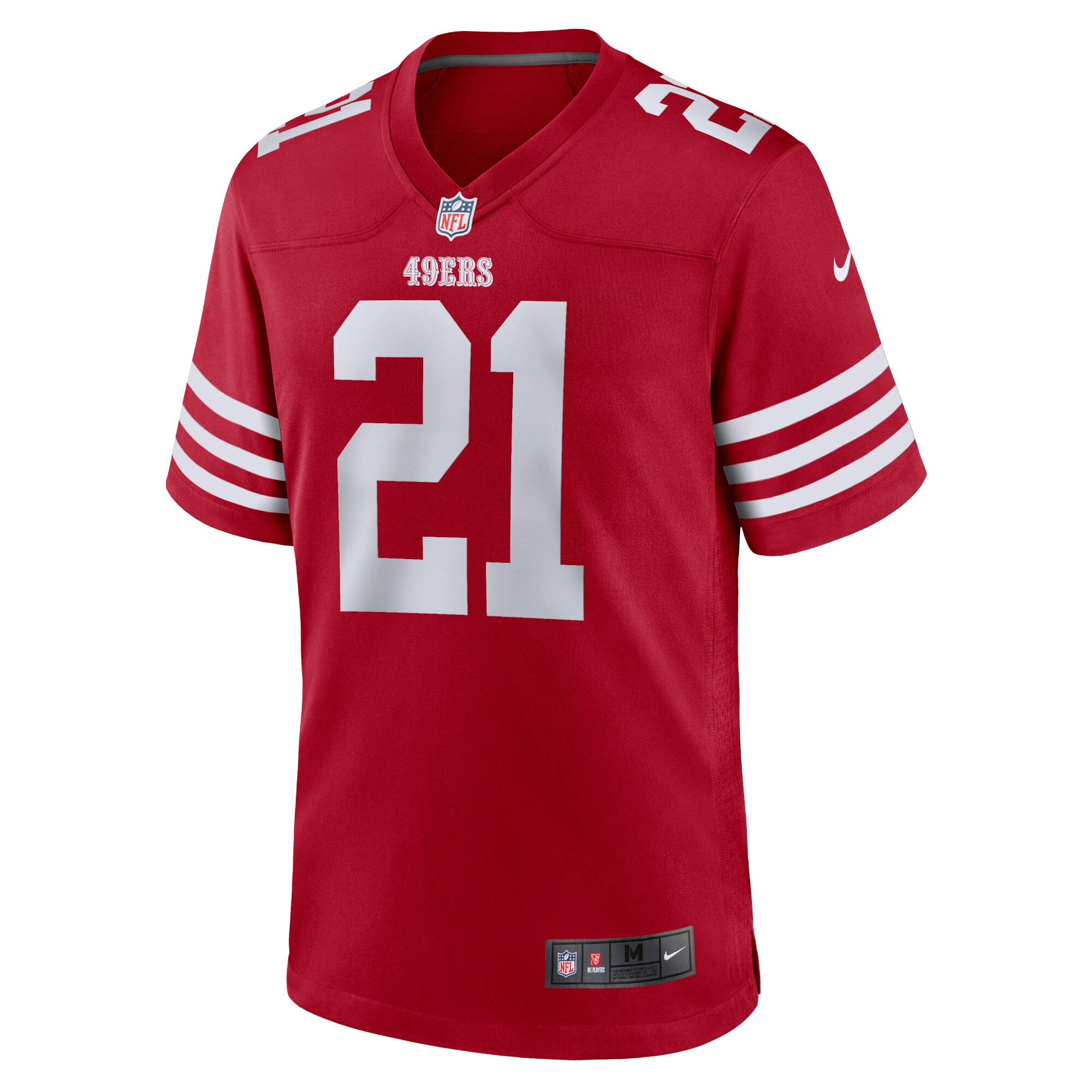 Frank Gore San Francisco 49ers Nike Retired Player Game Jersey - Scarlet - PersonalJerseys