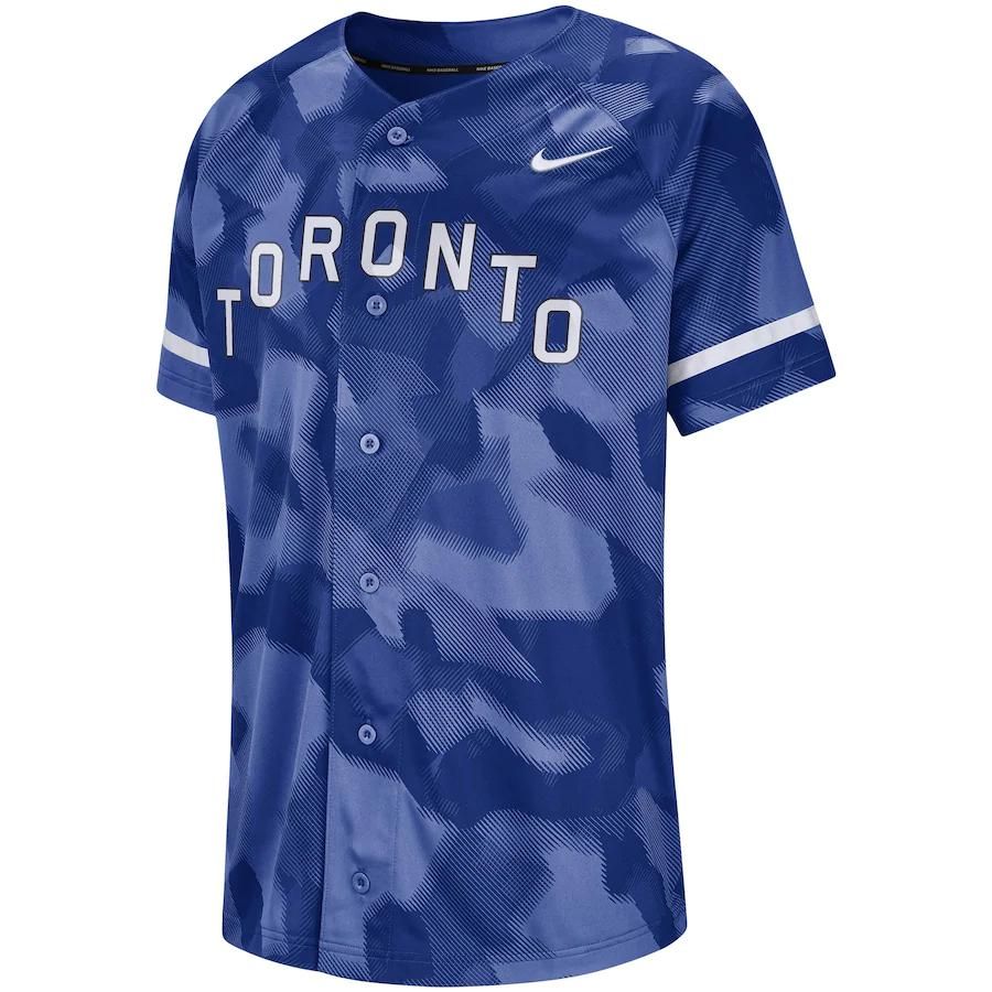 Toronto Blue Jays Camo Jersey - Royal - Friend Lounge Store - Shop for All Things Jerseys Sports - PersonalJerseys