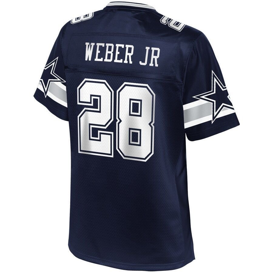 Mike Weber Jr. Dallas Cowboys NFL Pro Line Women's Player Jersey - Navy - Friend Lounge Store - Shop for All Things Jerseys Sports - PersonalJerseys