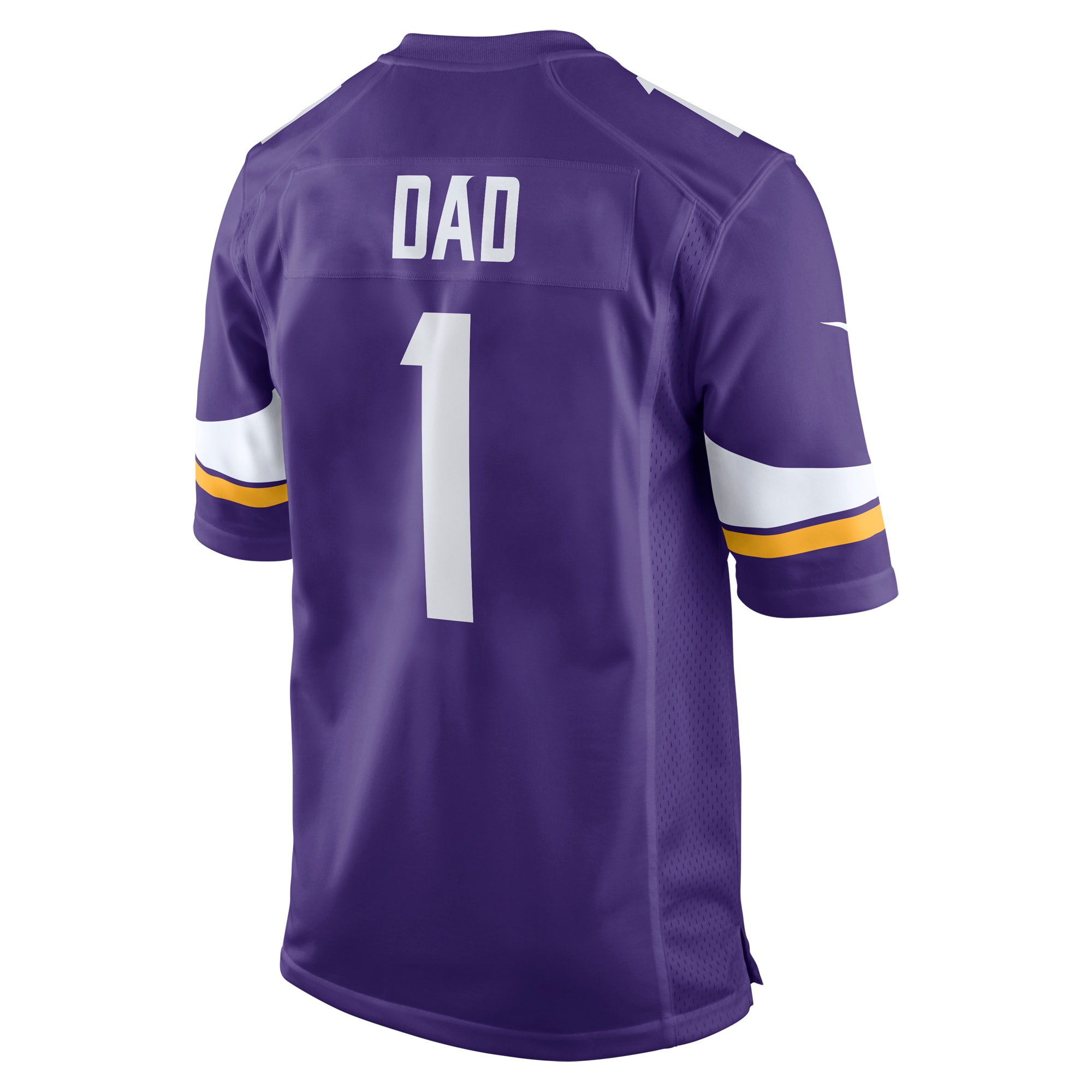 Minnesota Vikings Number 1 Mom Dad Purple Game Jersey for Youth Women Men - Friend Lounge Store - Shop for All Things Jerseys Sports - PersonalJerseys