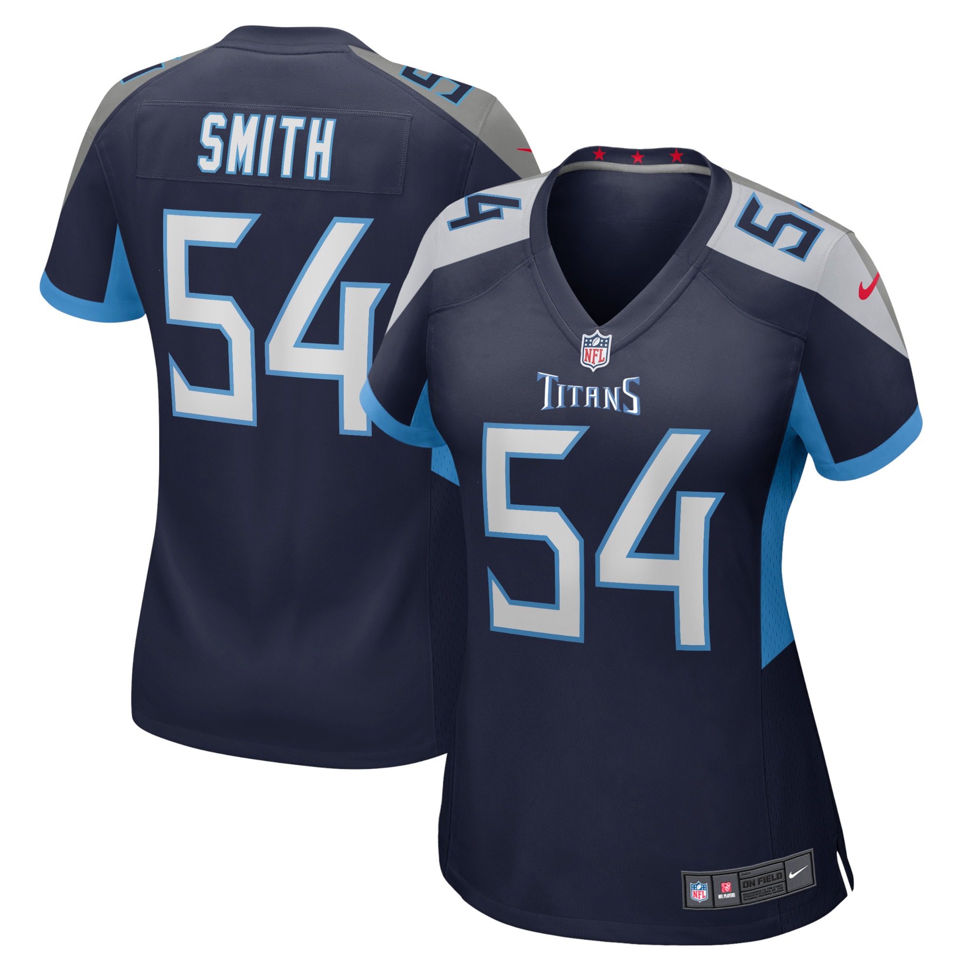 Andre Smith Tennessee Titans Nike Women's Home Game Player Jersey - Navy - PersonalJerseys