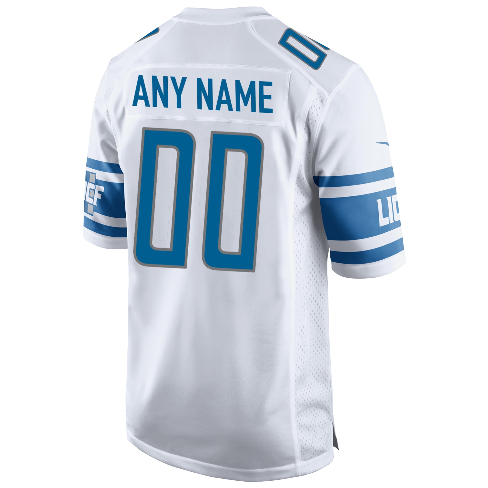 Detroit Lions White Custom Game Jersey for Youth Women Men - Friend Lounge Store - Shop for All Things Jerseys Sports - PersonalJerseys