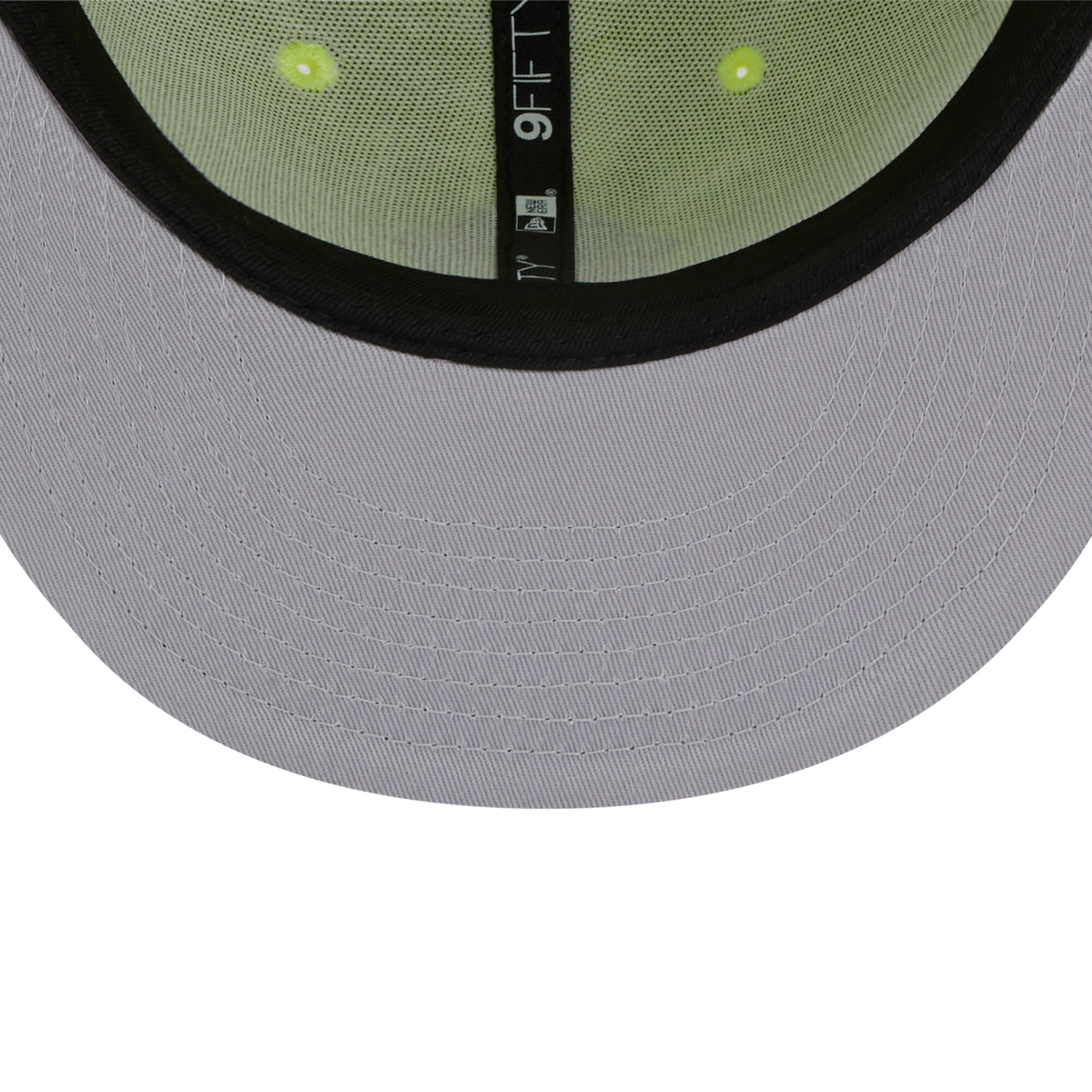 New York Yankees New Era Spring Basic Two-Tone 9FIFTY Snapback Hat - Neon Green/Purple - PersonalJerseys