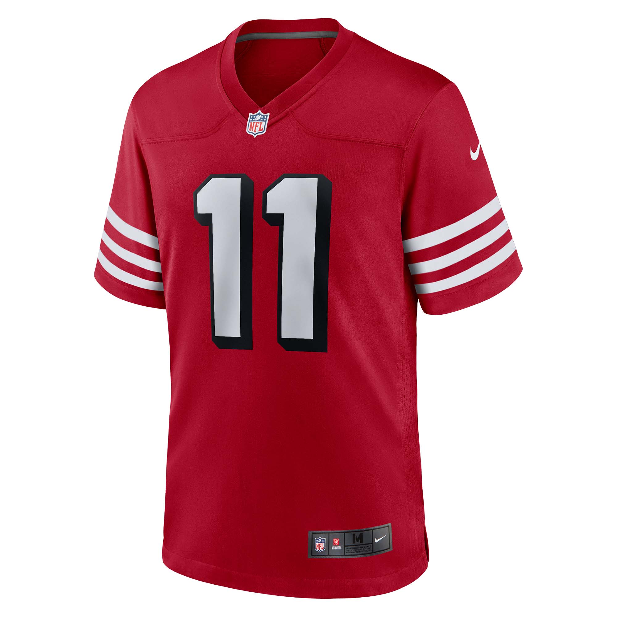 Brandon Aiyuk San Francisco 49ers Nike Alternate Game Jersey - Scarlet - PersonalJerseys