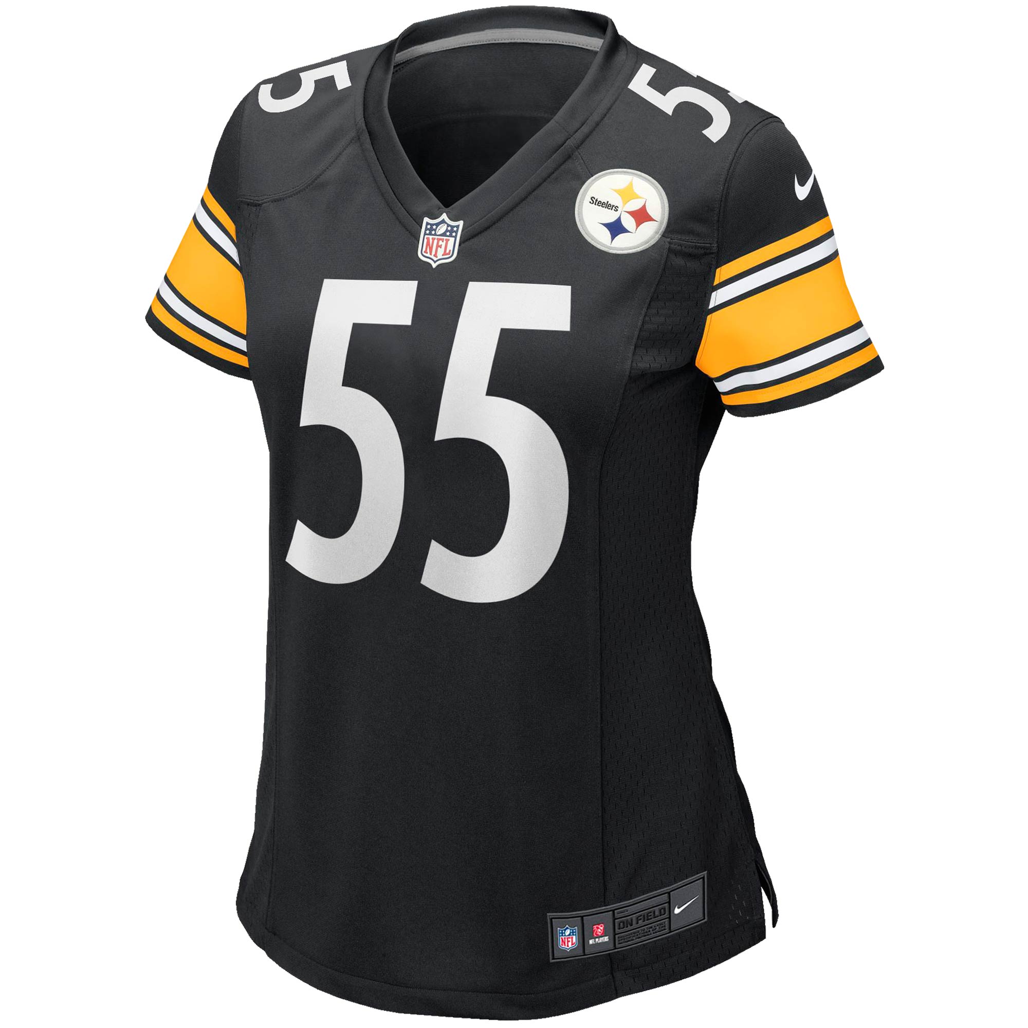 Devin Bush Pittsburgh Steelers Nike Women's Player Jersey - Black - PersonalJerseys