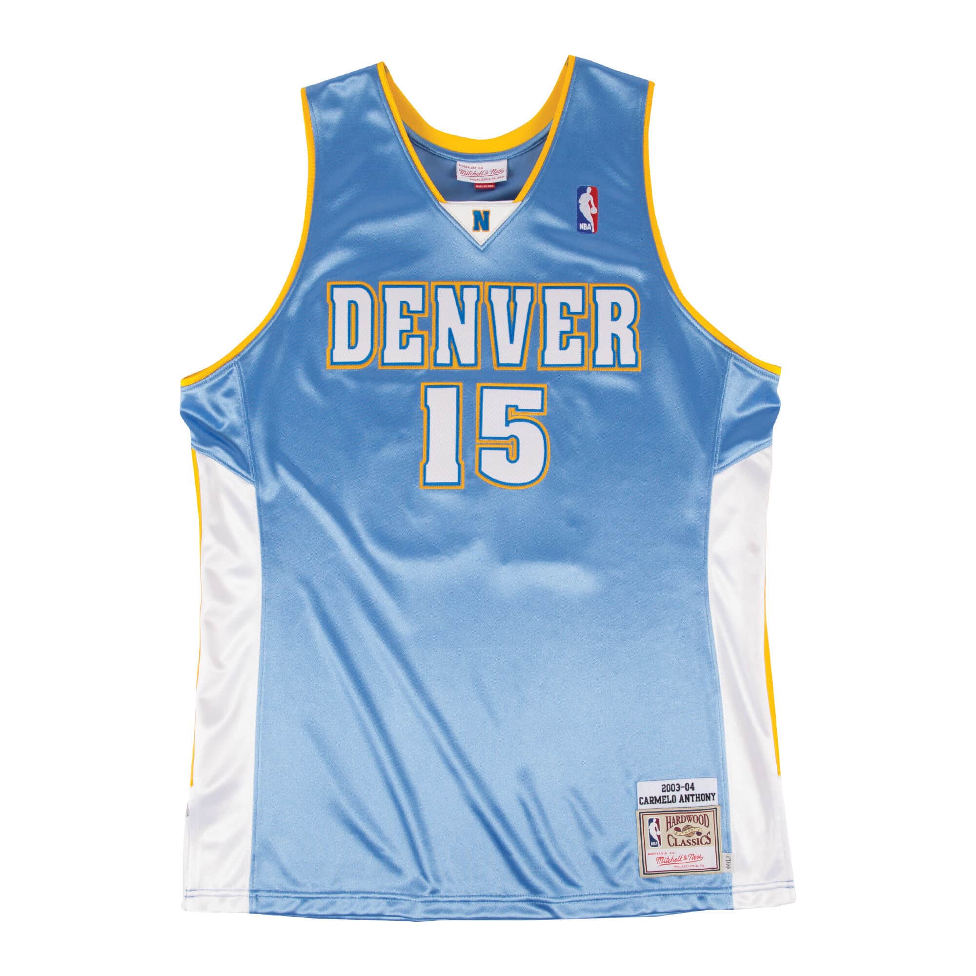 Authentic Jersey Denver Nuggets 2003-04 Carmelo Anthony - PersonalJerseys